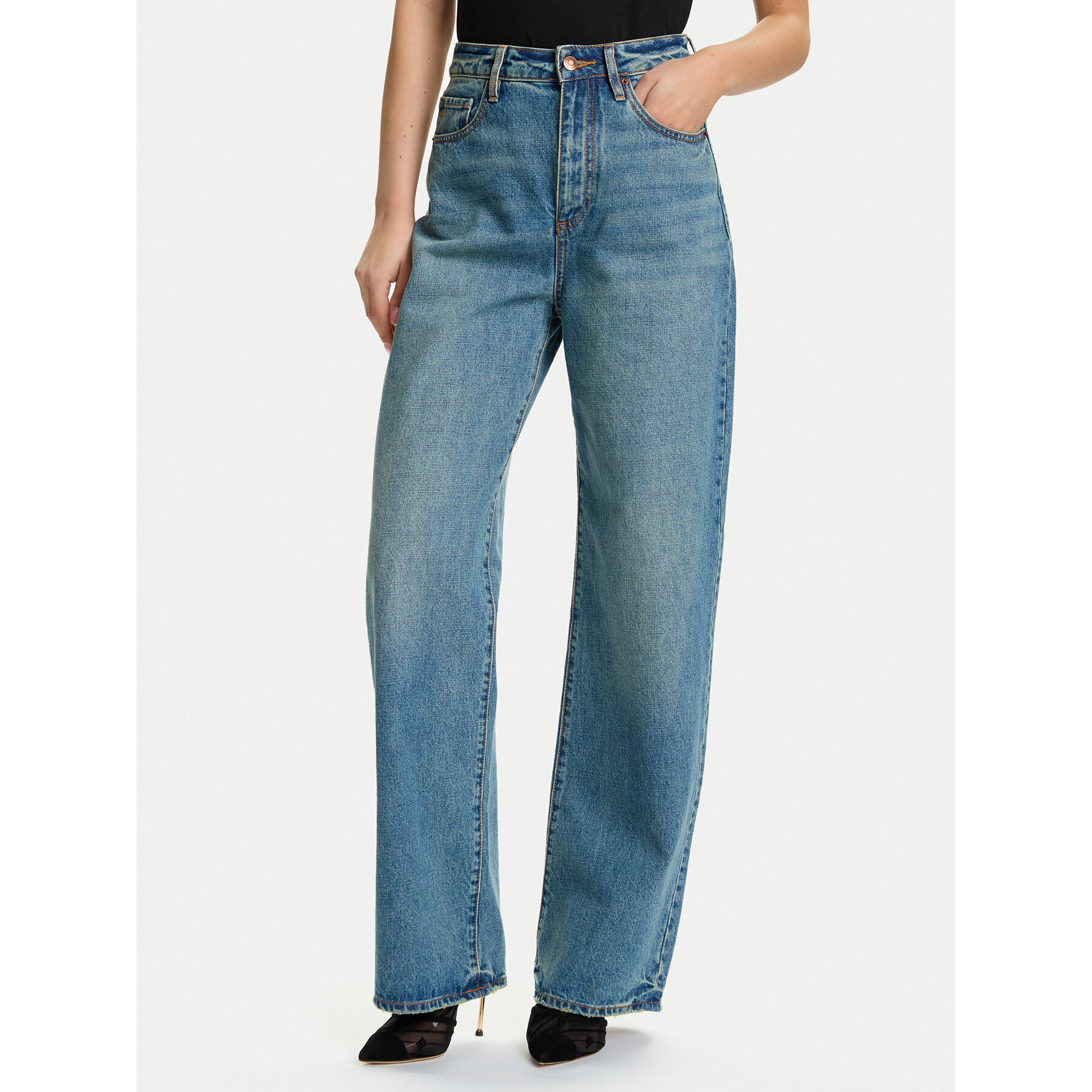 Armani Exchange Jeans XW000100 AF16091 MB002 Blau Relaxed Fit