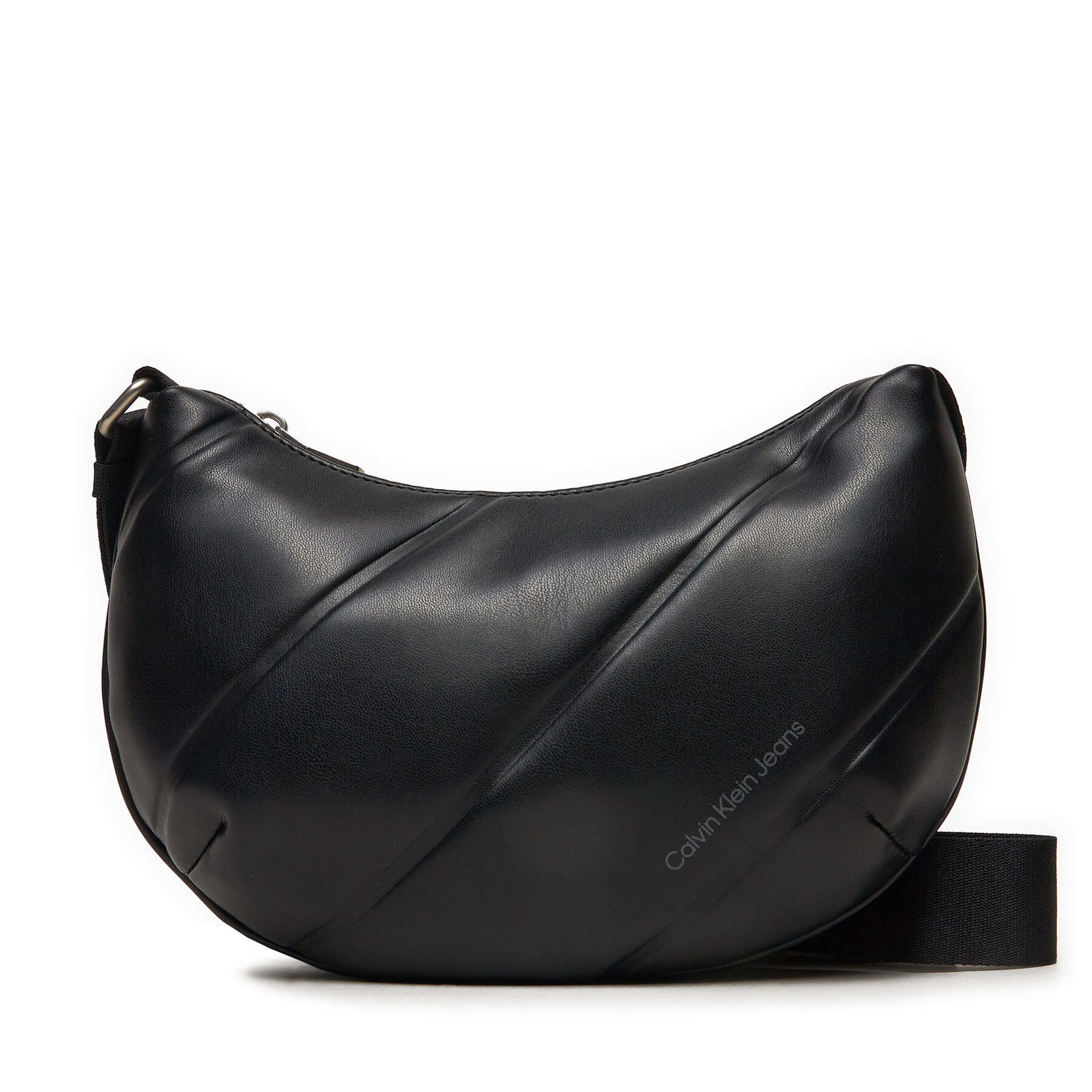 Sac à main Calvin Klein Jeans Quilted Crescent Cb Bag24 K60K612370 Noir