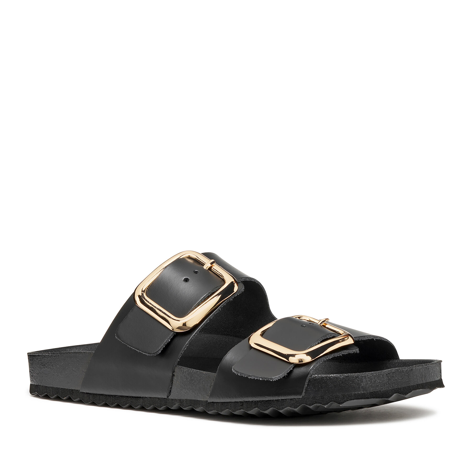 Παντόφλες Geox D Brionia R D45Y3B 000T5 C9999 Μαύρο