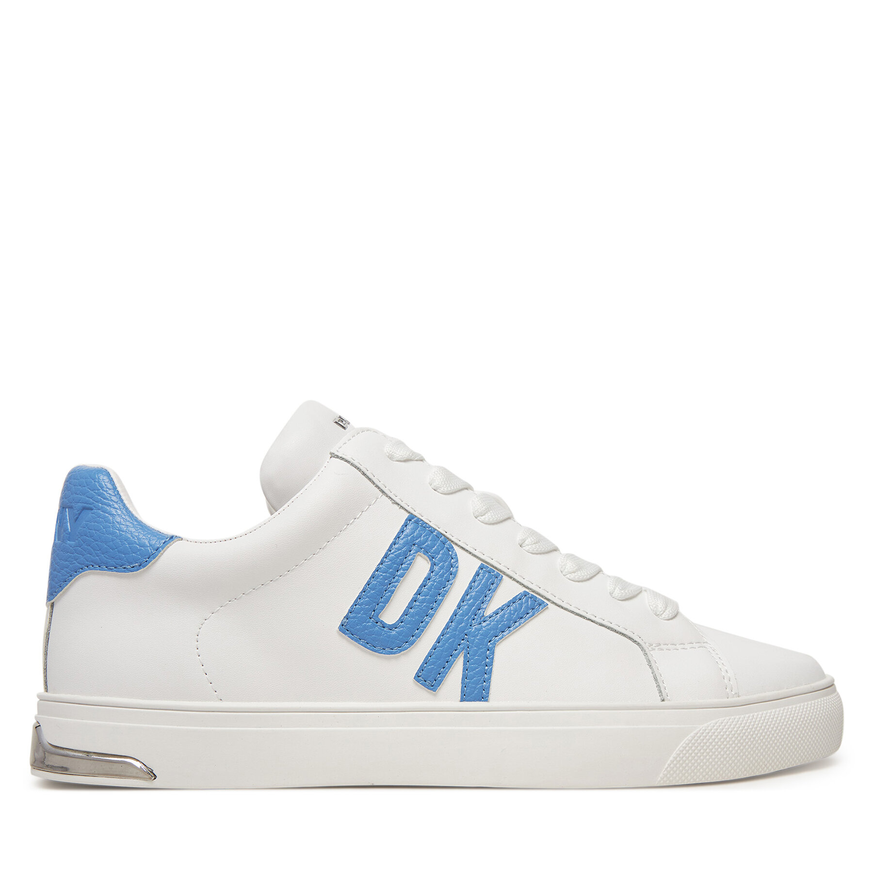 Donna Sneakers DKNY, Taglia 38, Bianco, Abeni Lace Up Sneaker K1300916, taglia : 38
