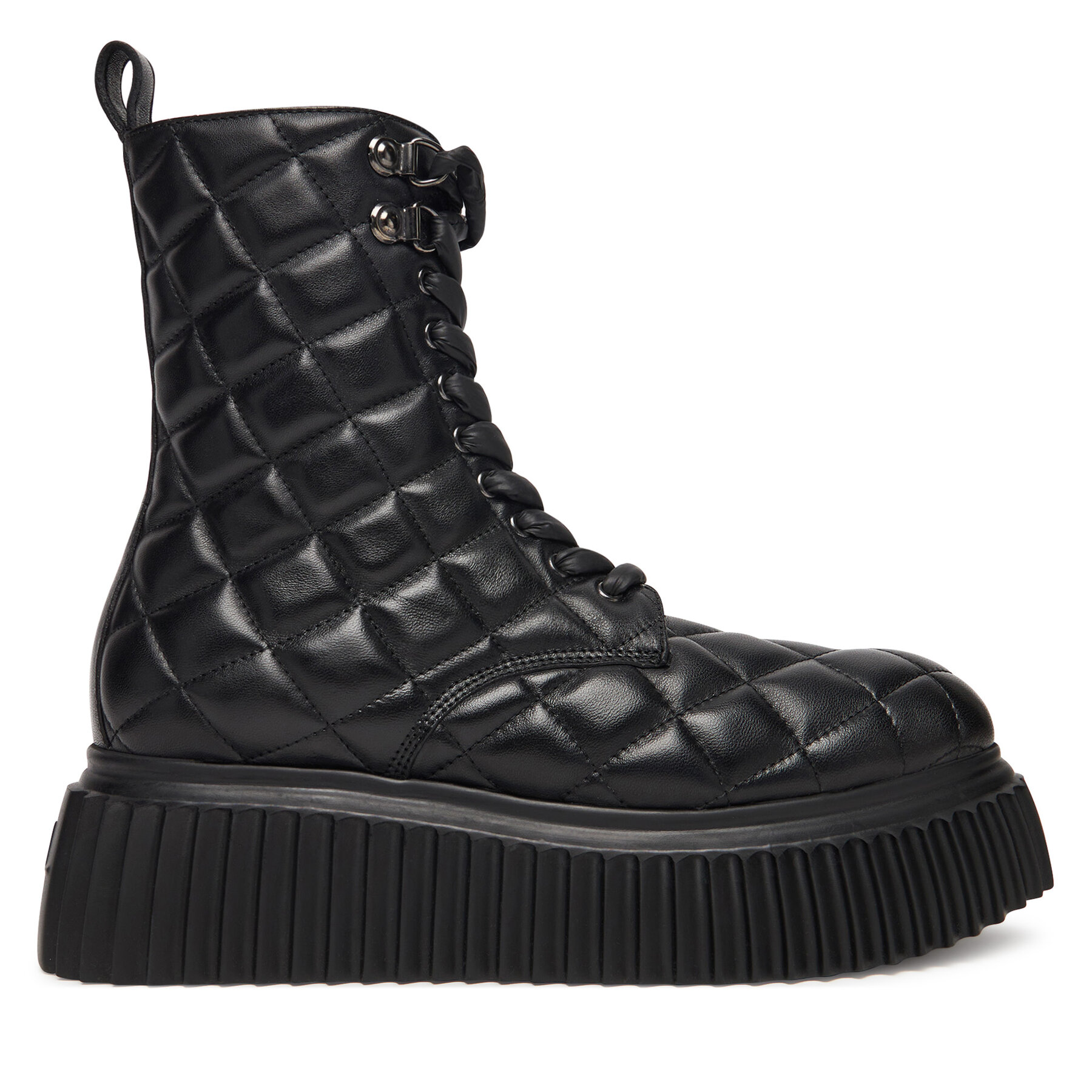 AGL Μποτίνια AGL Elsa D751566PGKI0181013 Μαύρο