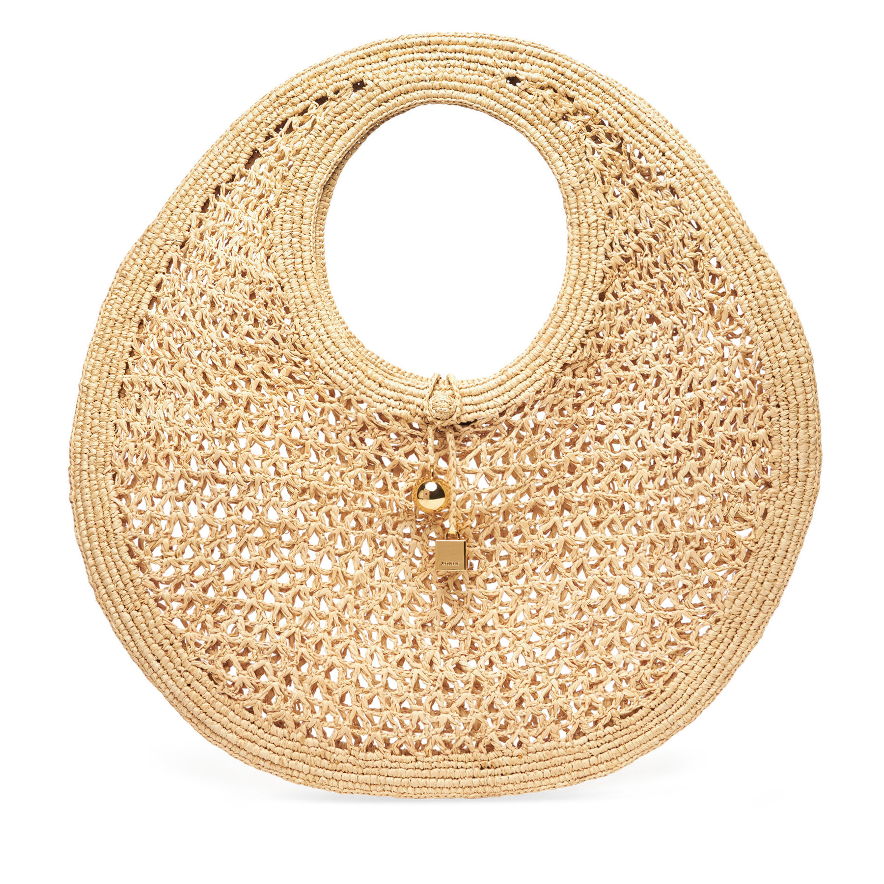 Geantă JACQUEMUS 24H243BA387-3219 Bej