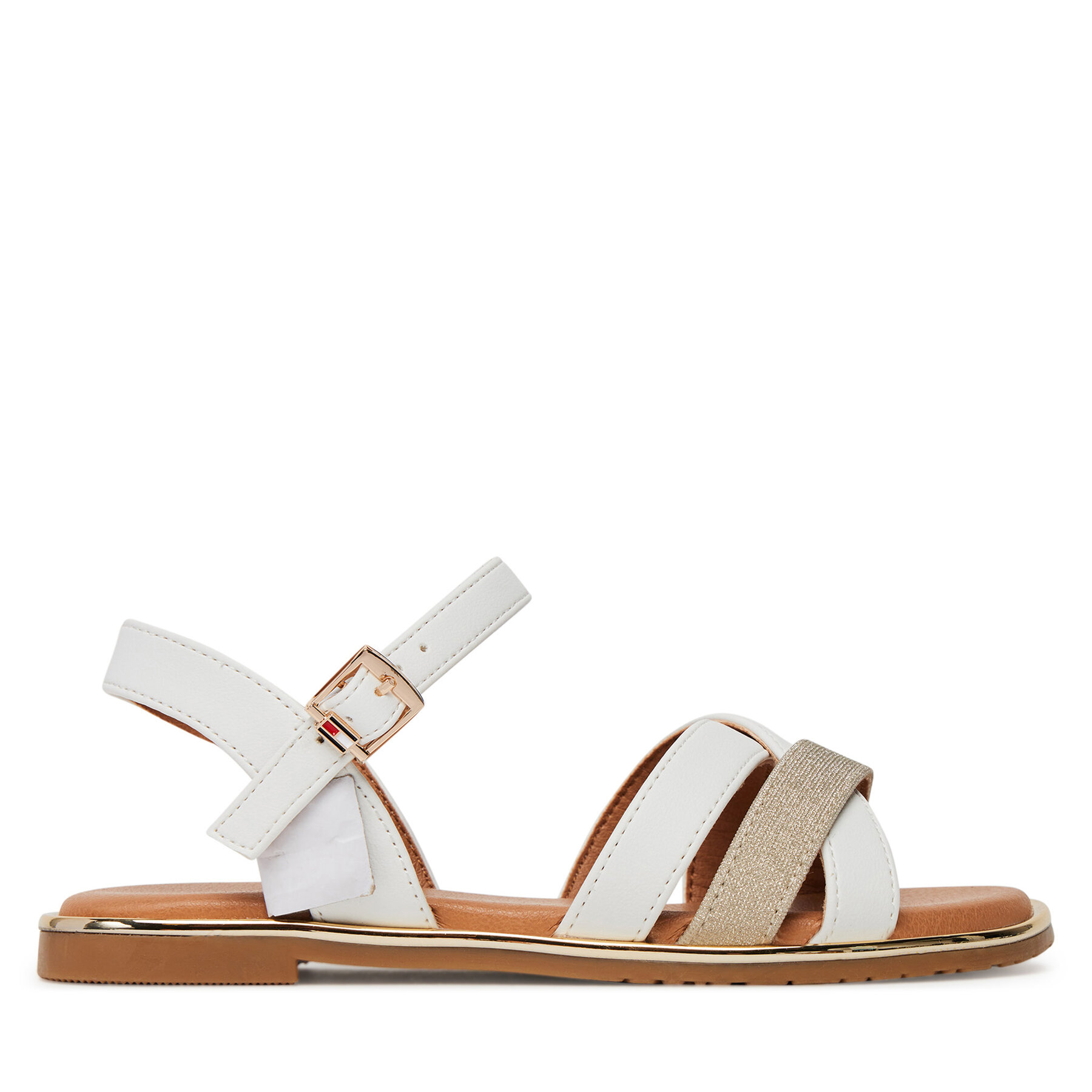 Sandale Tommy Hilfiger T3A2-33779-0273X M Alb