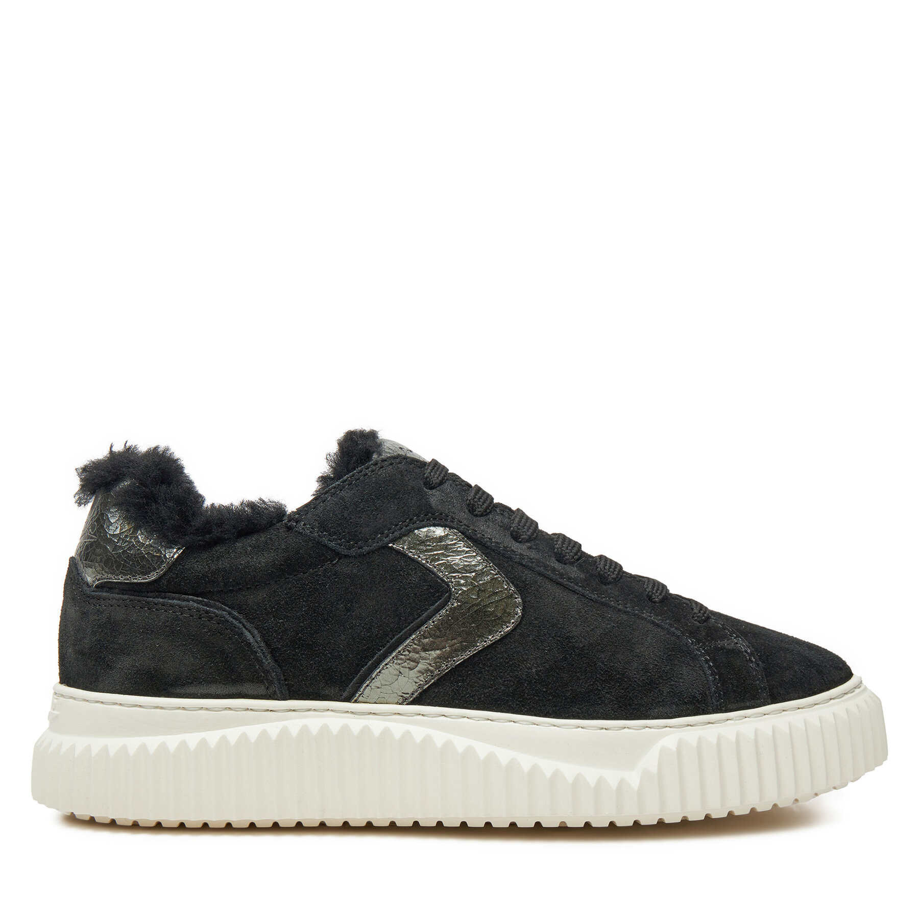 Sneakers Voile Blanche Lipari Fur 0012017113.09.0A01 Svart