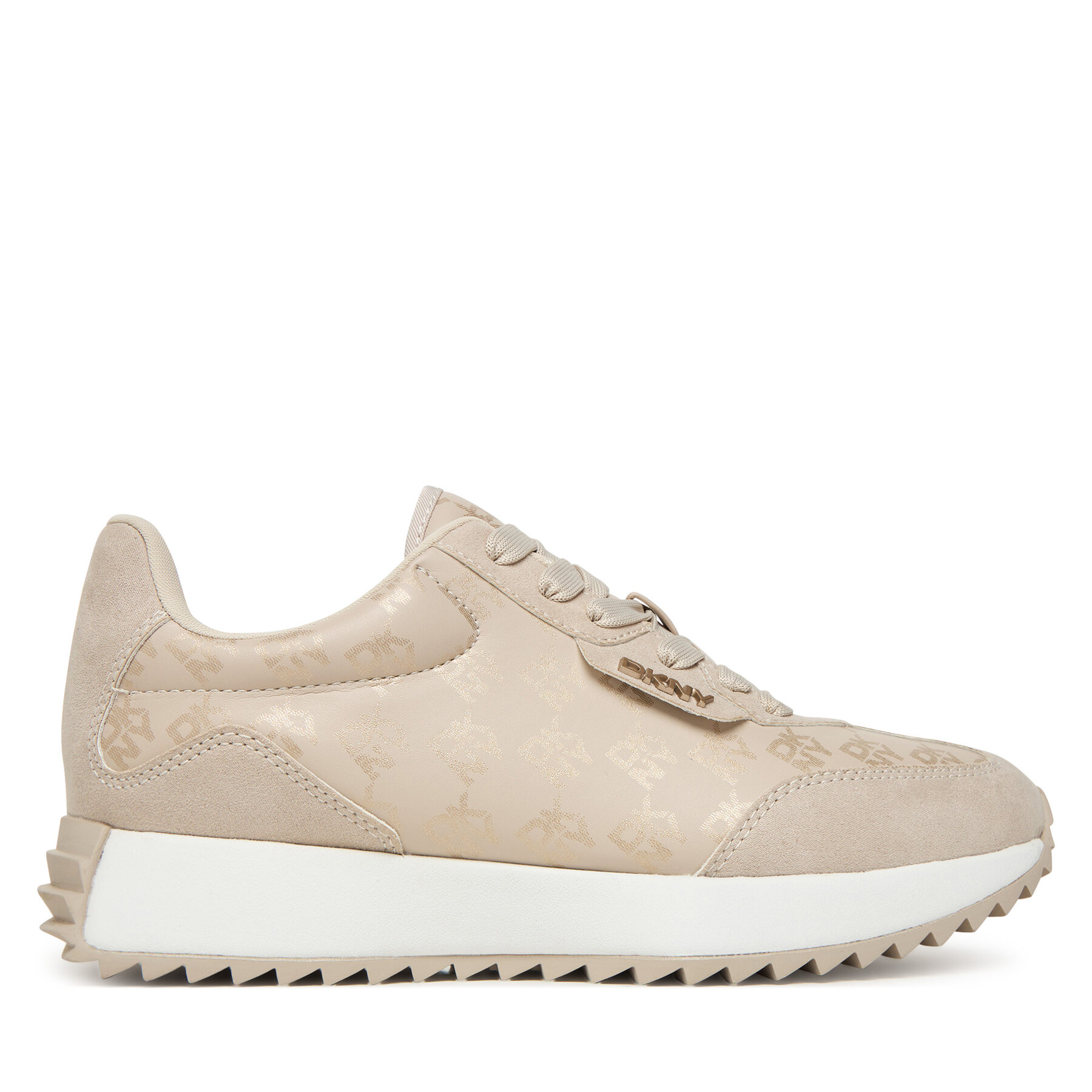 Sneakersy DKNY Naples K3522140 Béžová