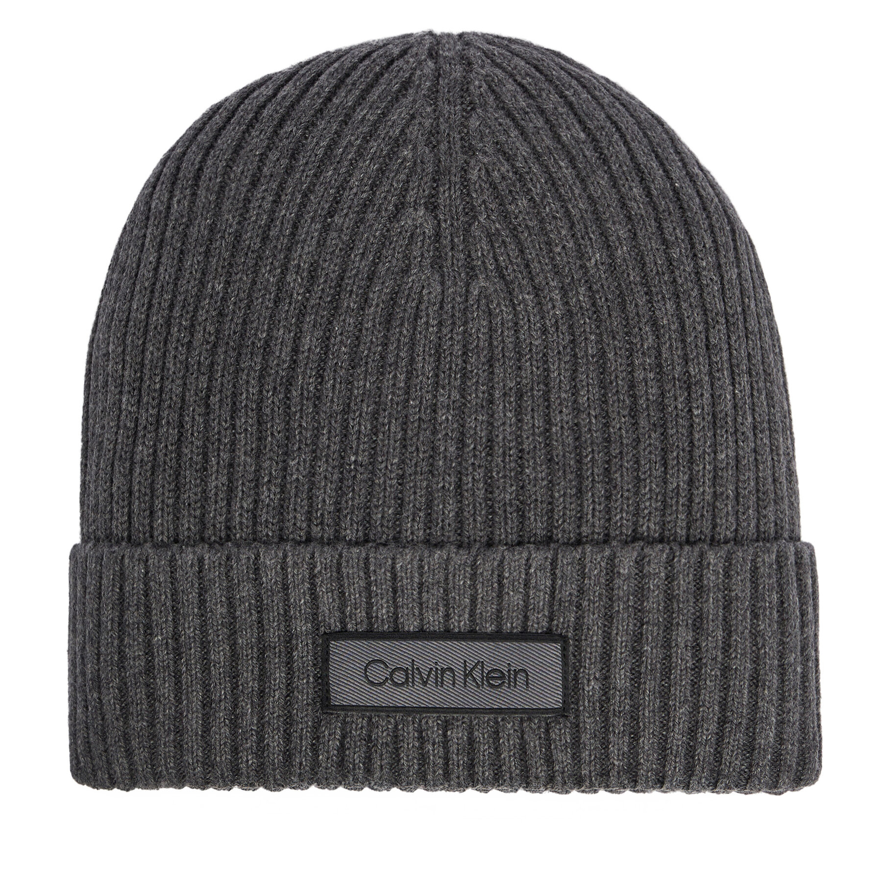 Шапка Calvin Klein LV04D8053G Сив