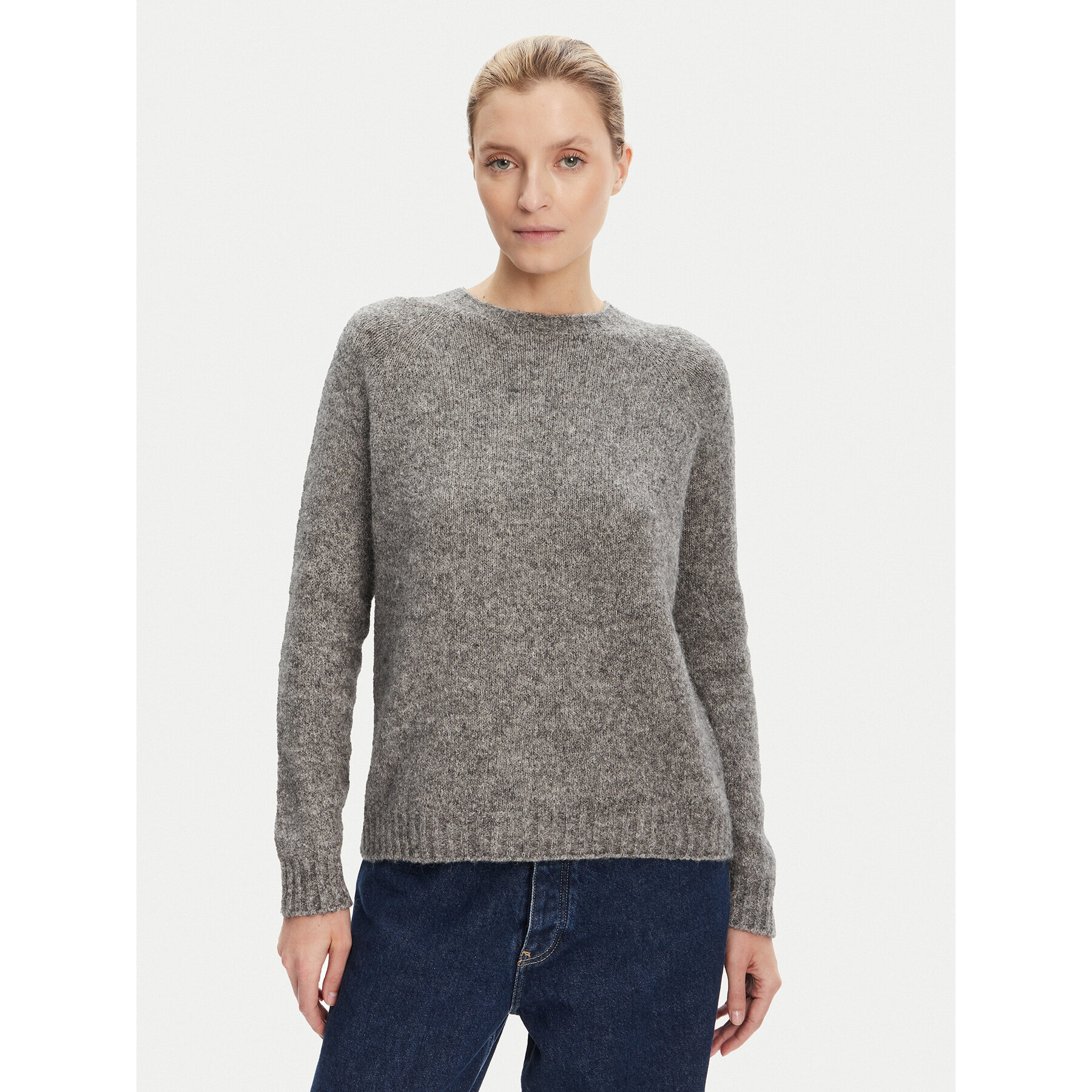 Weekend Max Mara Pullover Ghiacci 2525366151 Grau Regular Fit