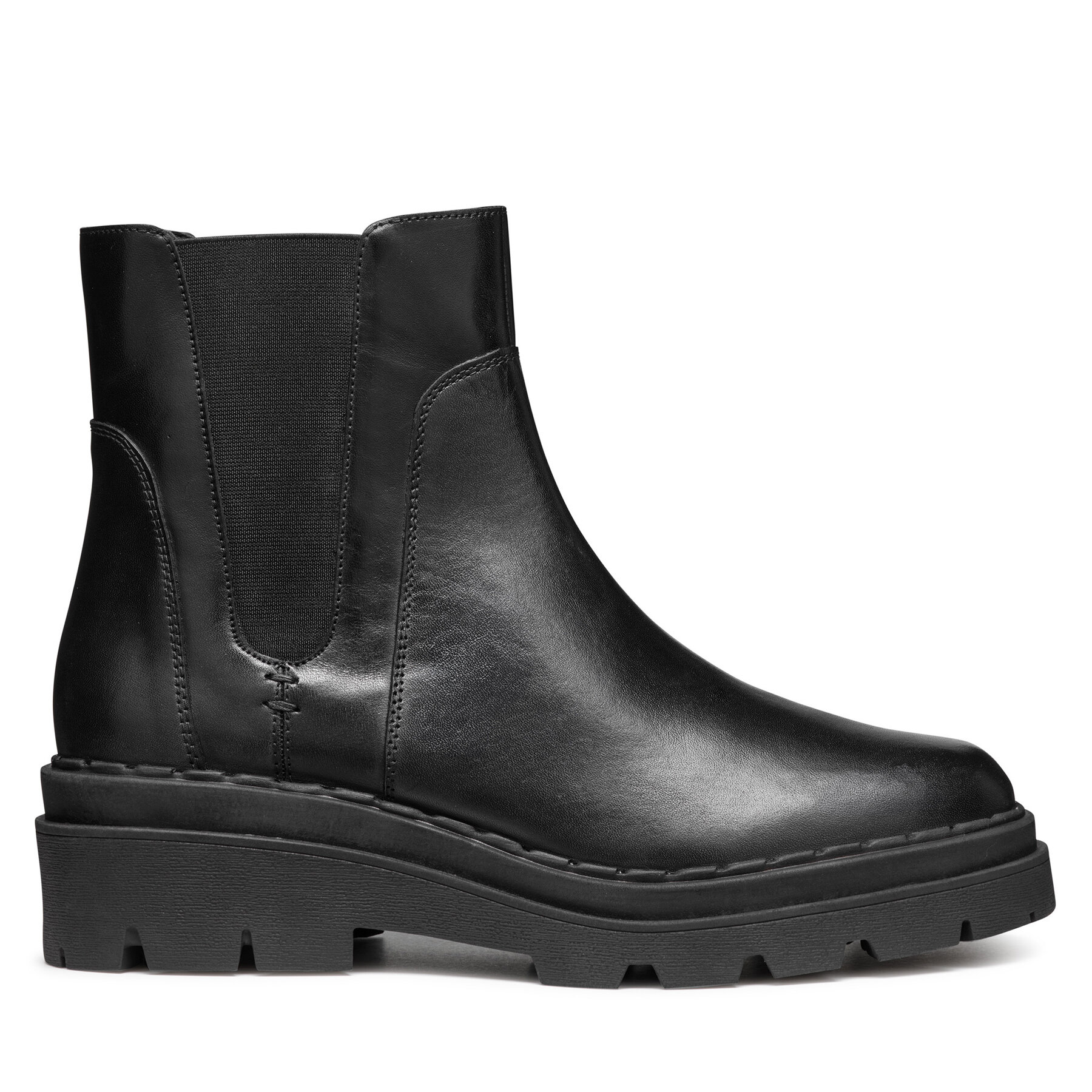 Damskie Sztyblety Geox, Rozmiar 38 Czarny D Felleny D46XEC 043NH C9999