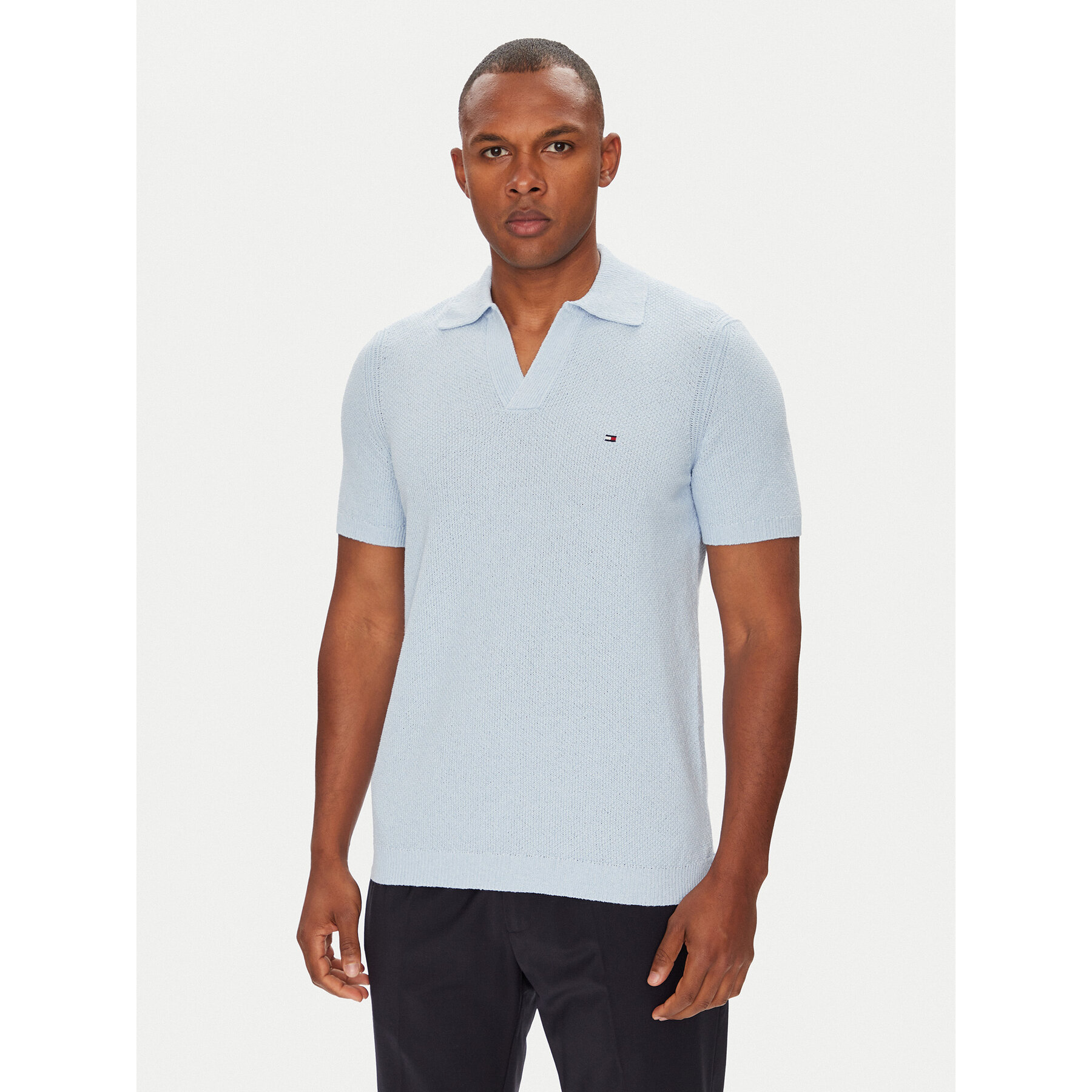 Tommy Hilfiger Pólóing MW0MW39531 Kék Regular Fit