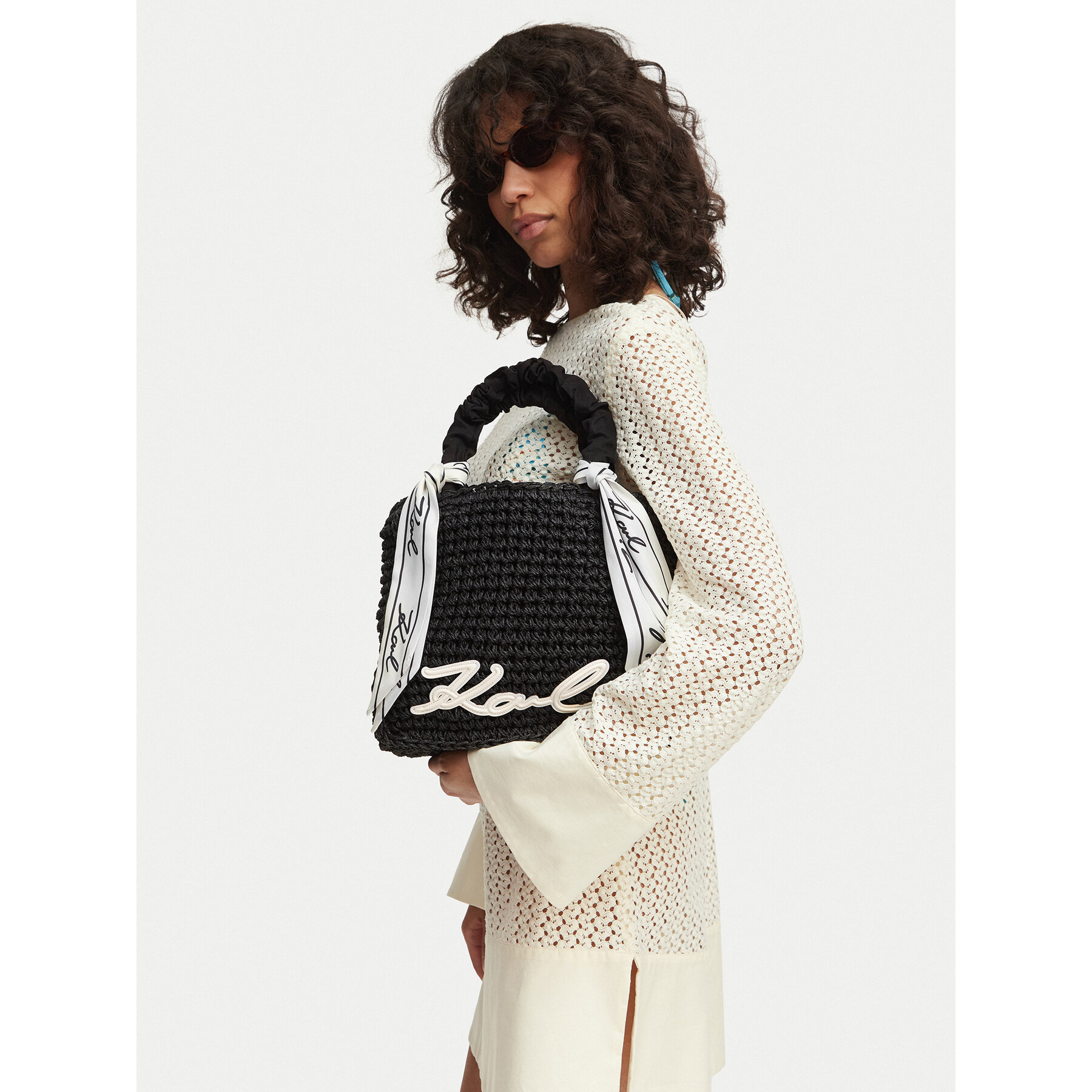 Táska KARL LAGERFELD B2W46073 Fekete