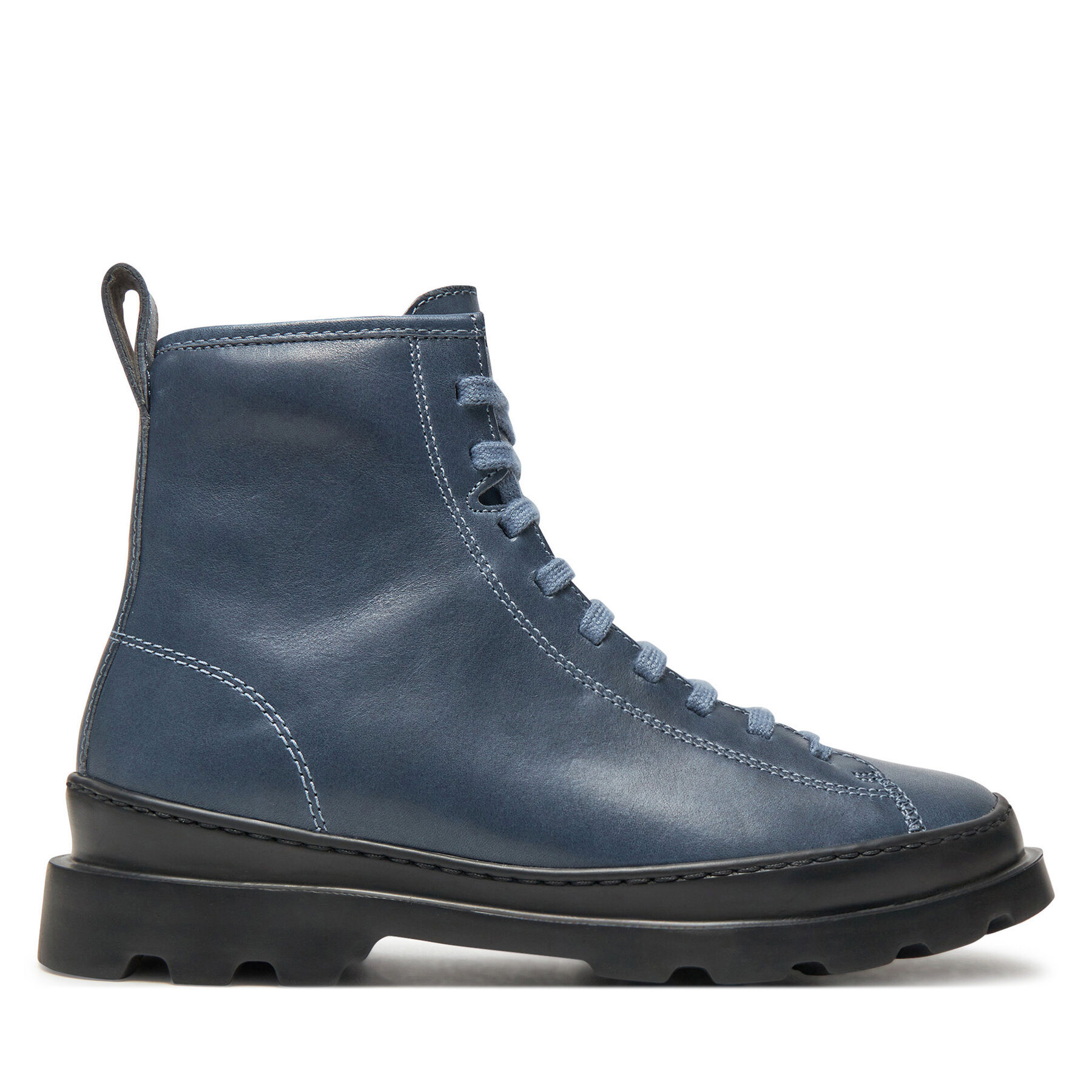Camper Mujer Botines planos, Talla : 36, Azul, Brutus K400325-049