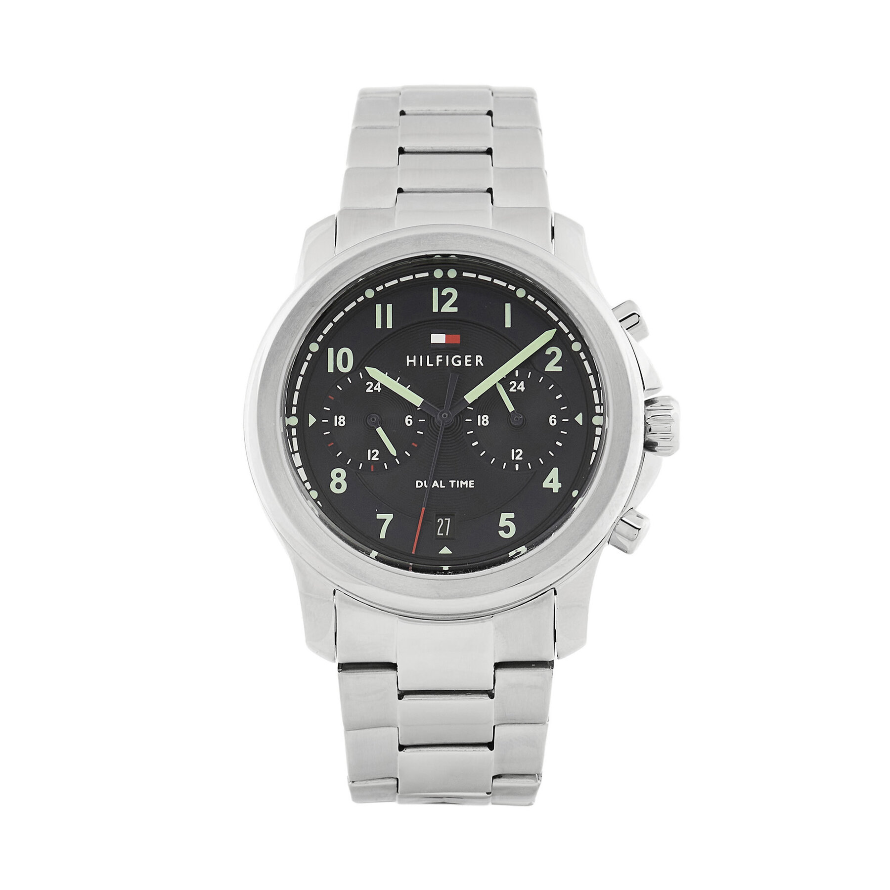 Uhr Tommy Hilfiger Wesley 1710626 Silberfarben, Größe 00