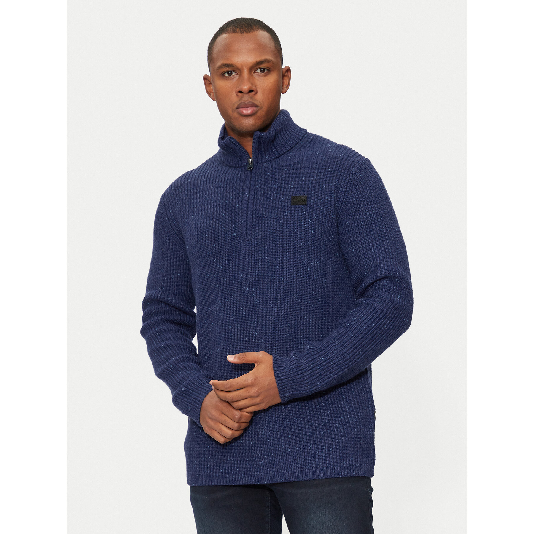 G-Star Raw Pullover D25123-D754 Dunkelblau Regular Fit