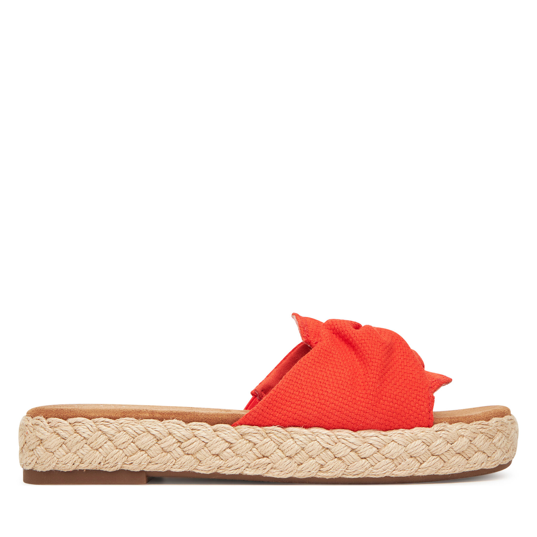 Espadrilky Toms Abby Slide 10021981 Oranžová