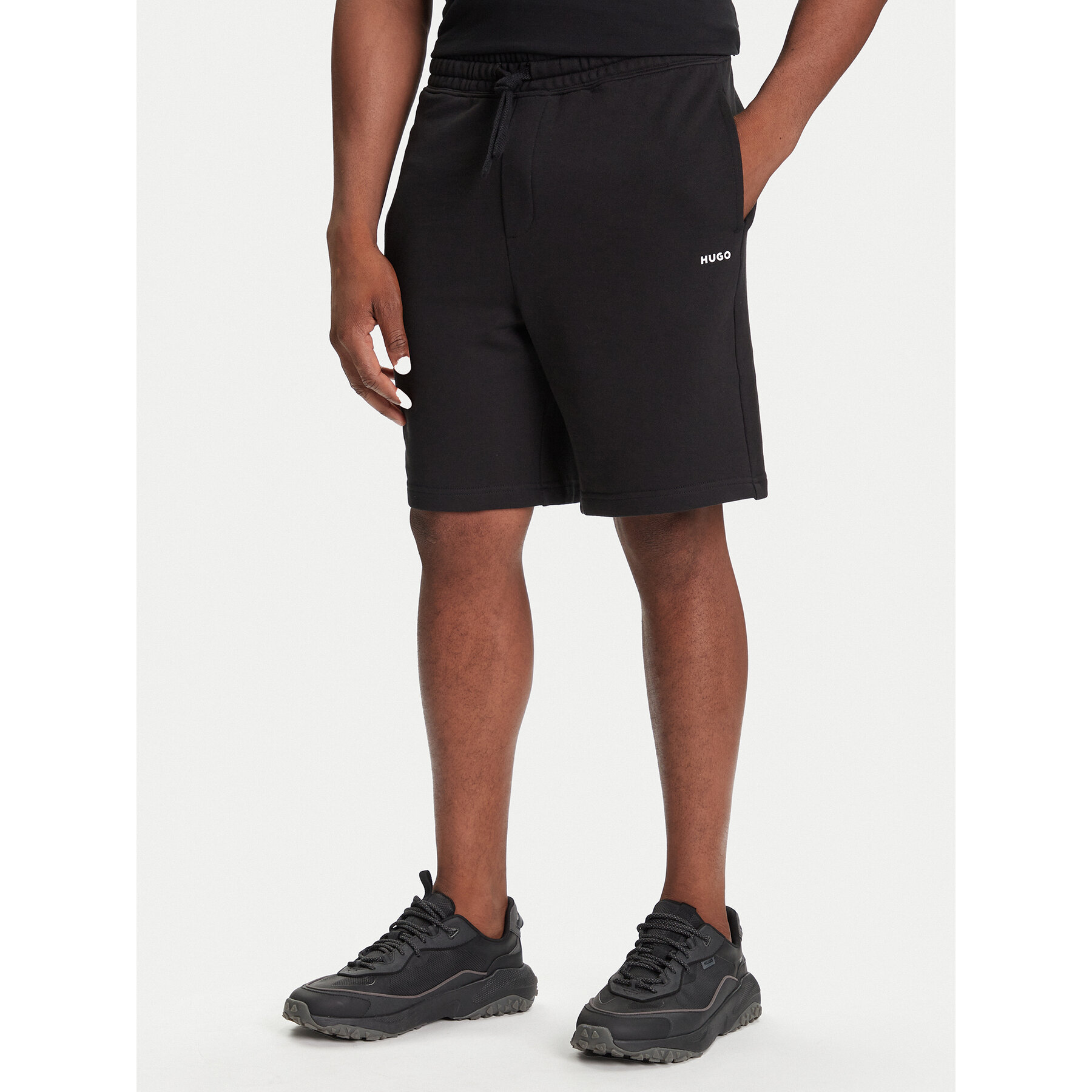 HUGO Sportshorts Dayono 50530696 Schwarz Relaxed Fit
