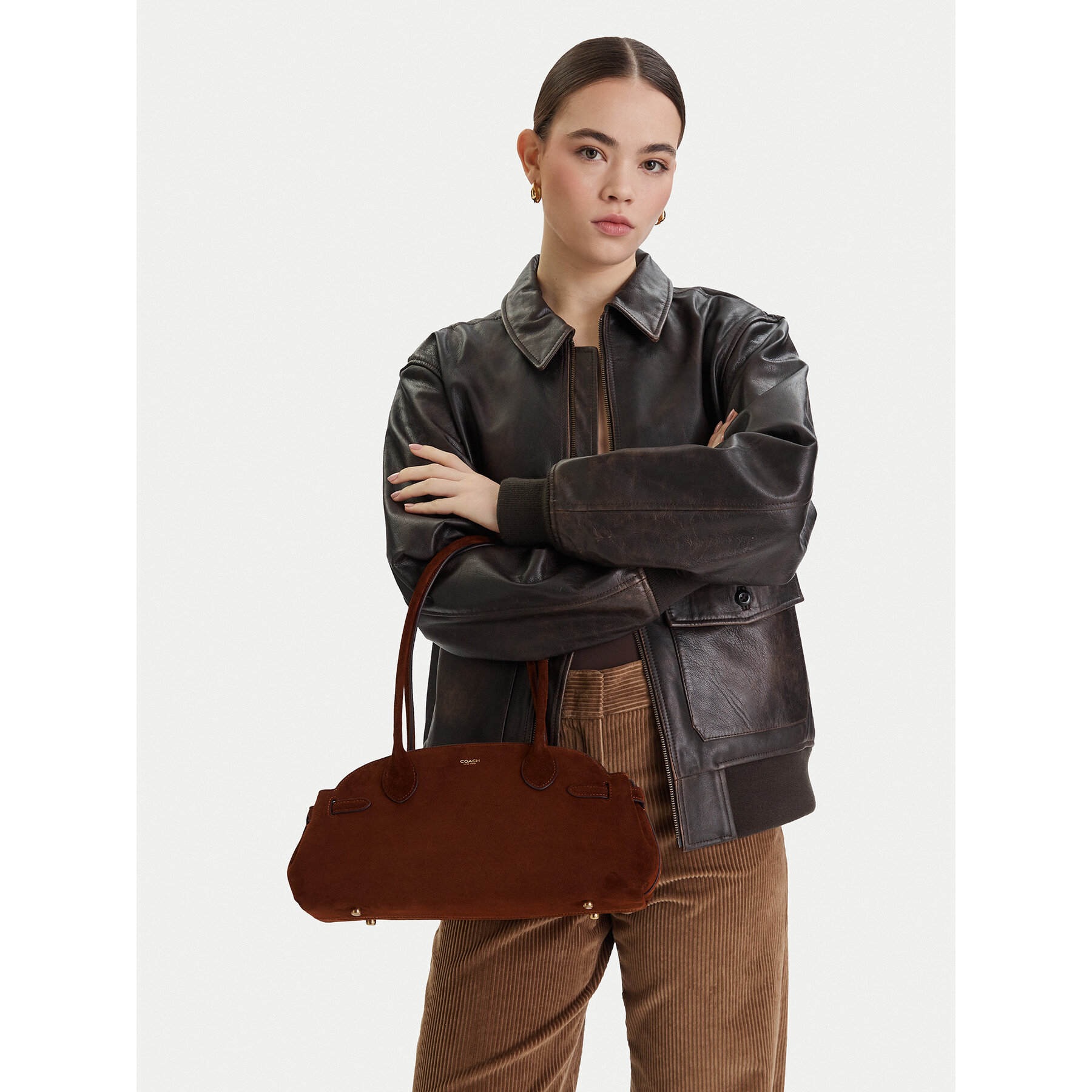 Táska Coach Empire Carryall CBN41 Barna