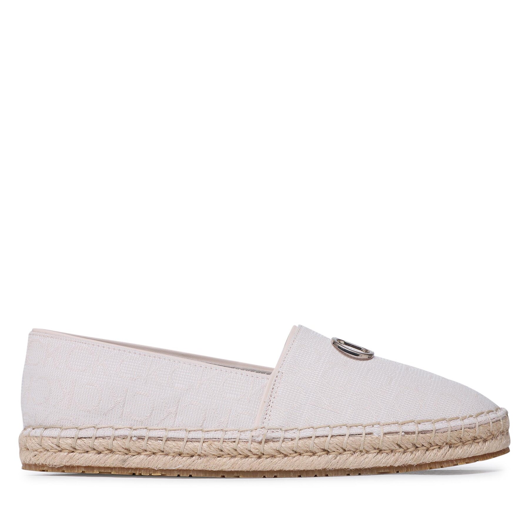 Női Espadrilles Calvin Klein, Méret: 38, Ekru, Espadrille W/Hw HW0HW01458