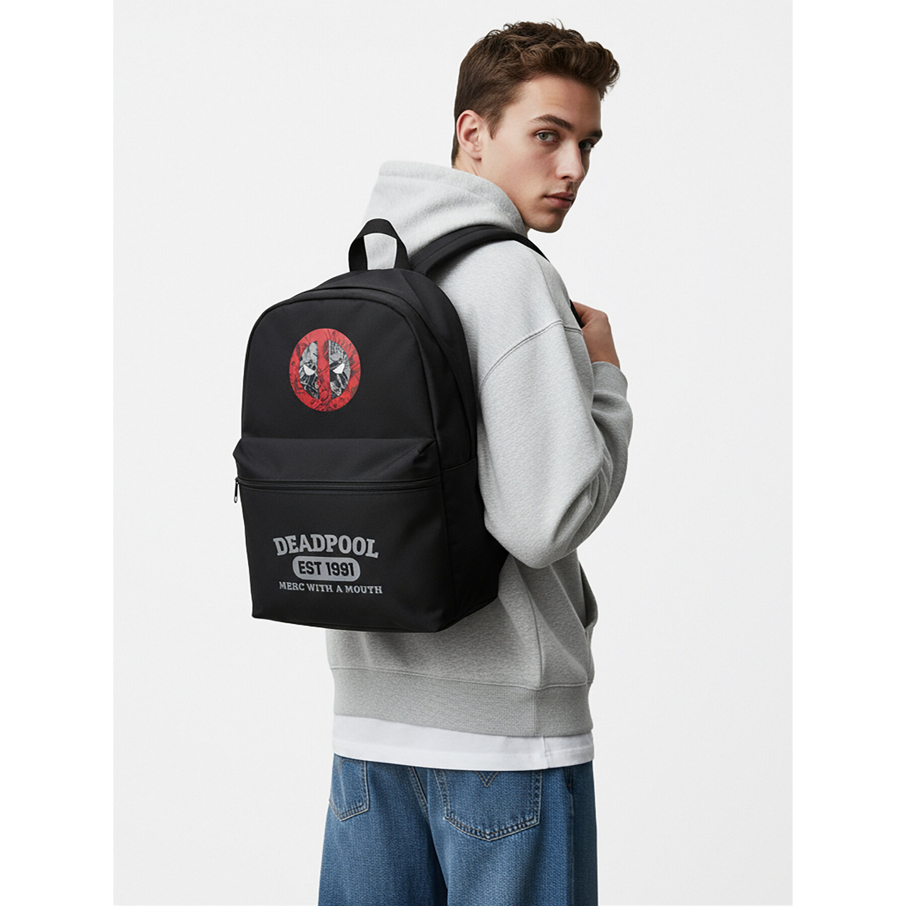 Nahrbtnik Marvel CEO-ACCCS-AW25-218MV Črna
