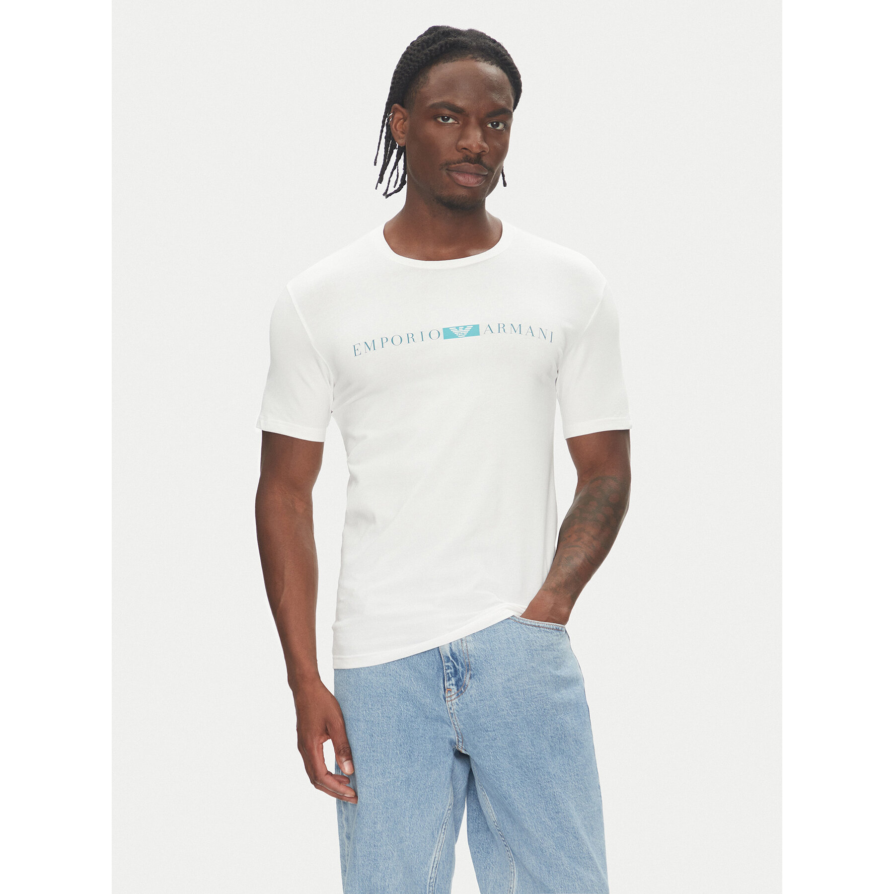 Emporio Armani Underwear T-shirt EM000379 AF10774 U0002 Bianco Slim Fit