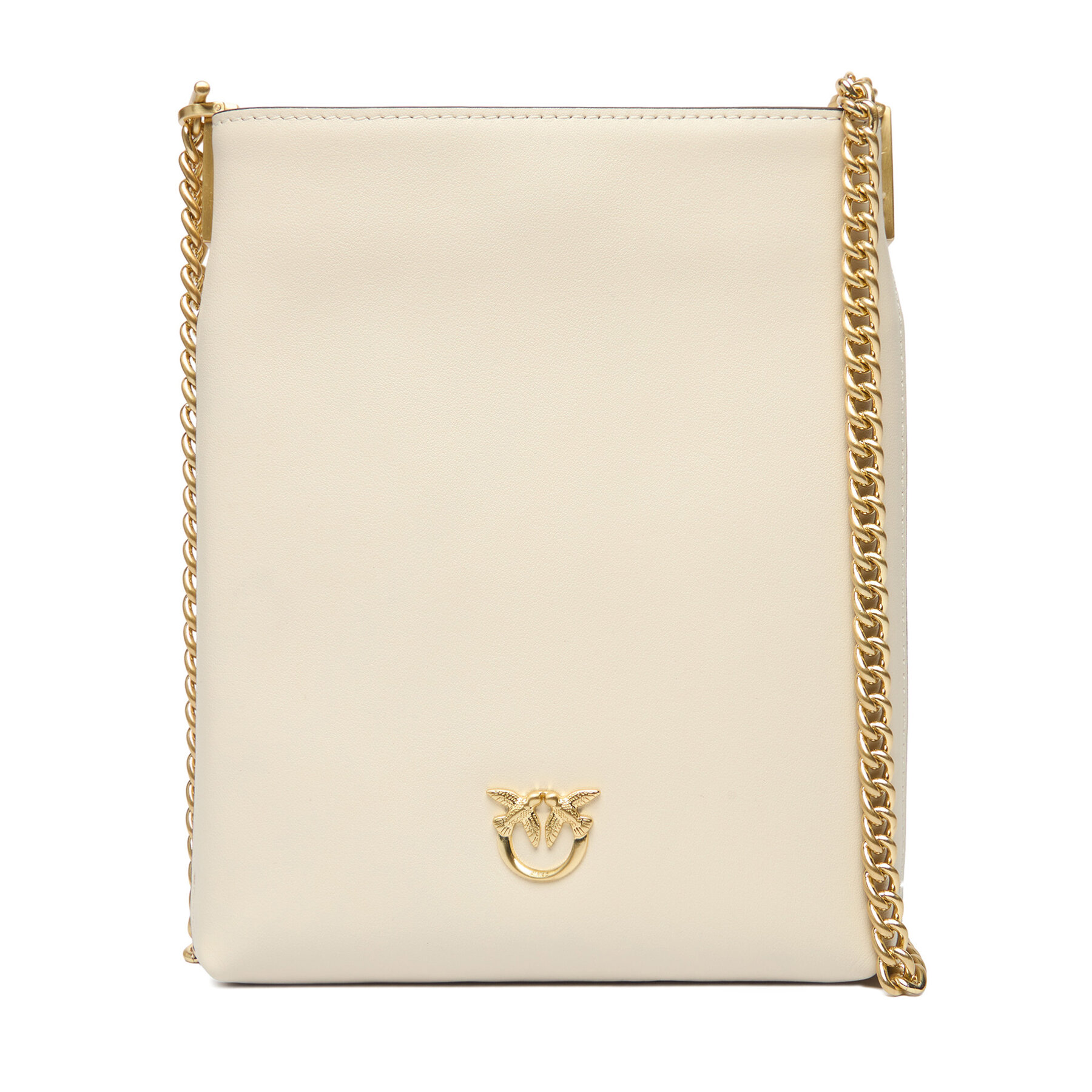 Borsetta PINKO Flat Satchel AI 25-26 PCPL 105352 A0QO Écru