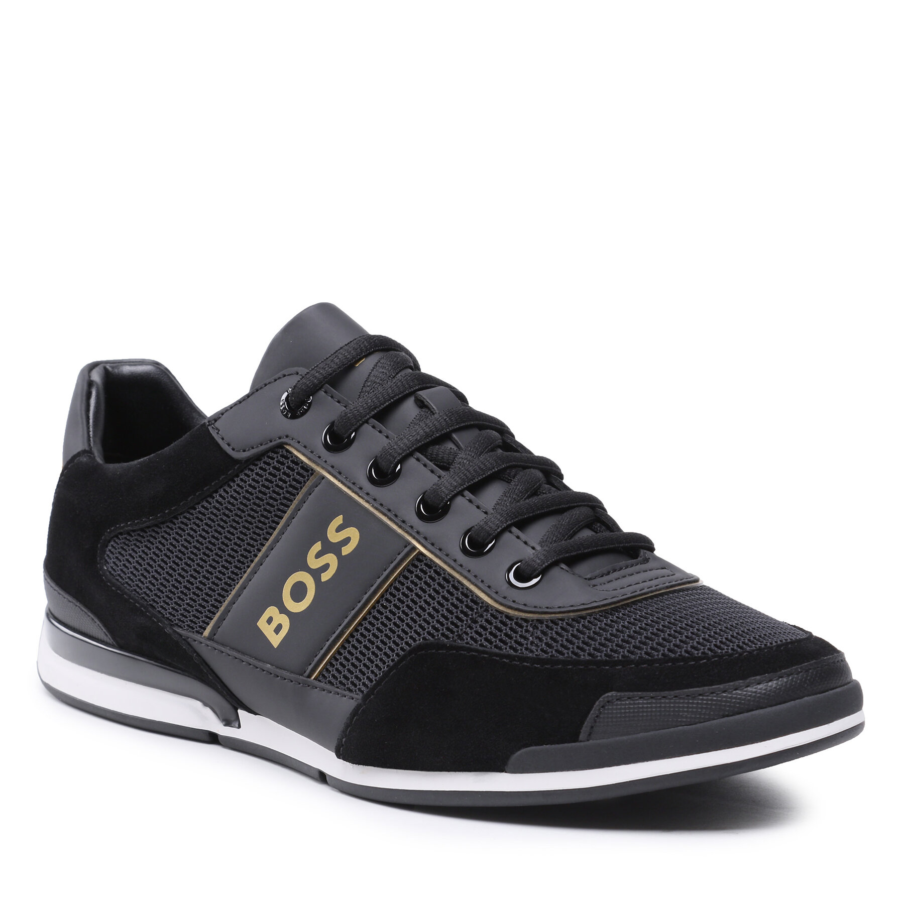 Sneakers Boss Saturn 50485629 10247473 01 Black 007 007 imagine super redus 2022