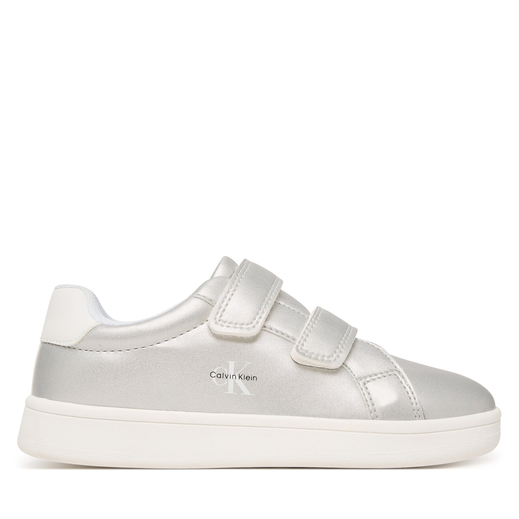 Superge Calvin Klein Low Cut Velcro V1A9-83205-0376 S Srebrna