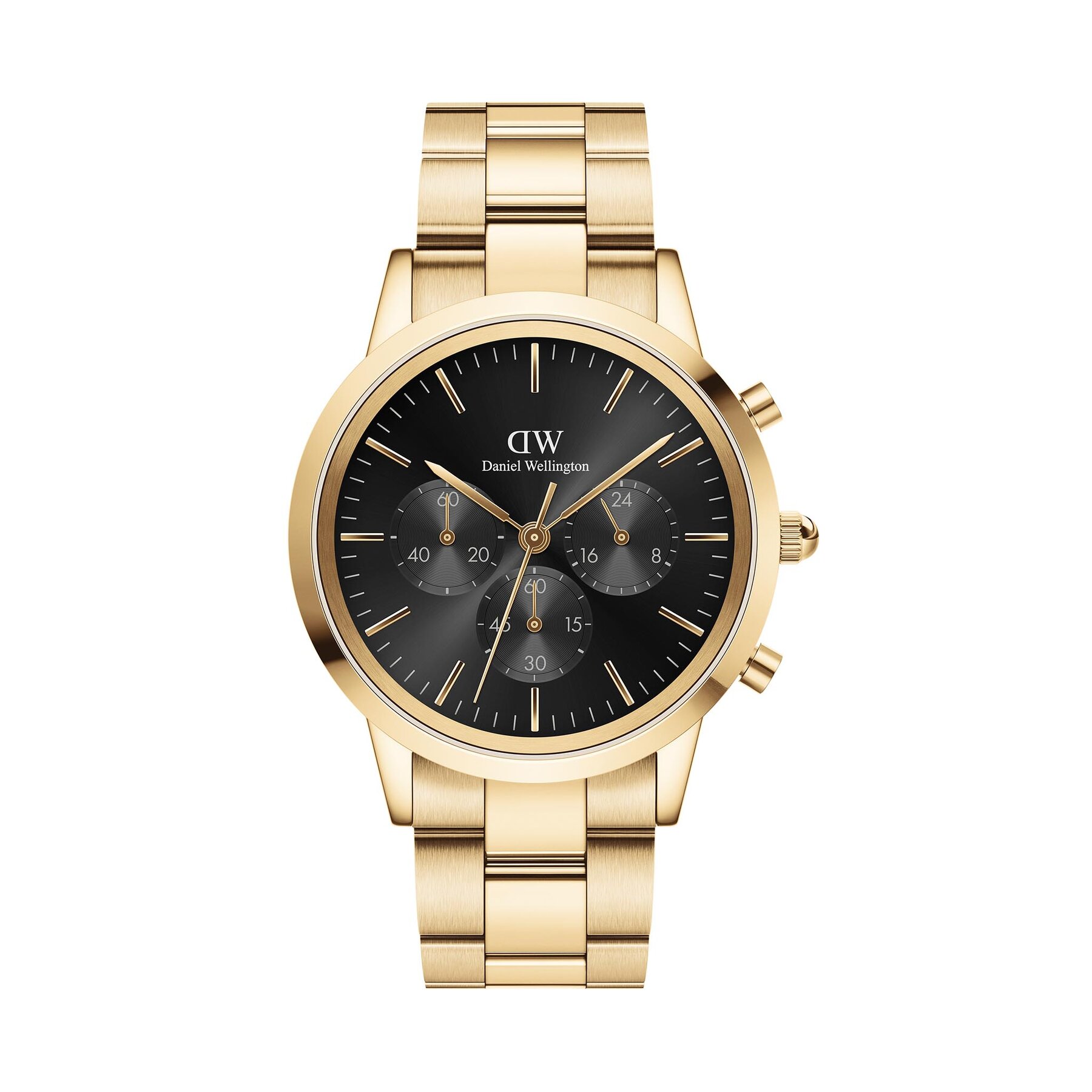 Montre Daniel Wellington Iconic Chronograph DW00100641 Gold/Gold