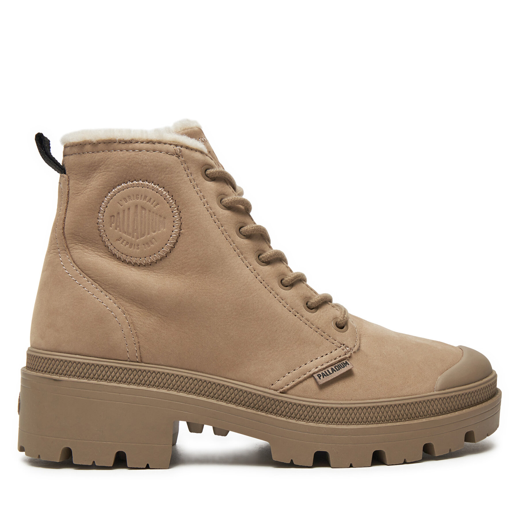 Turistická obuv Palladium Pallabase Nbk Zip Wl 98867-211-M Šedá