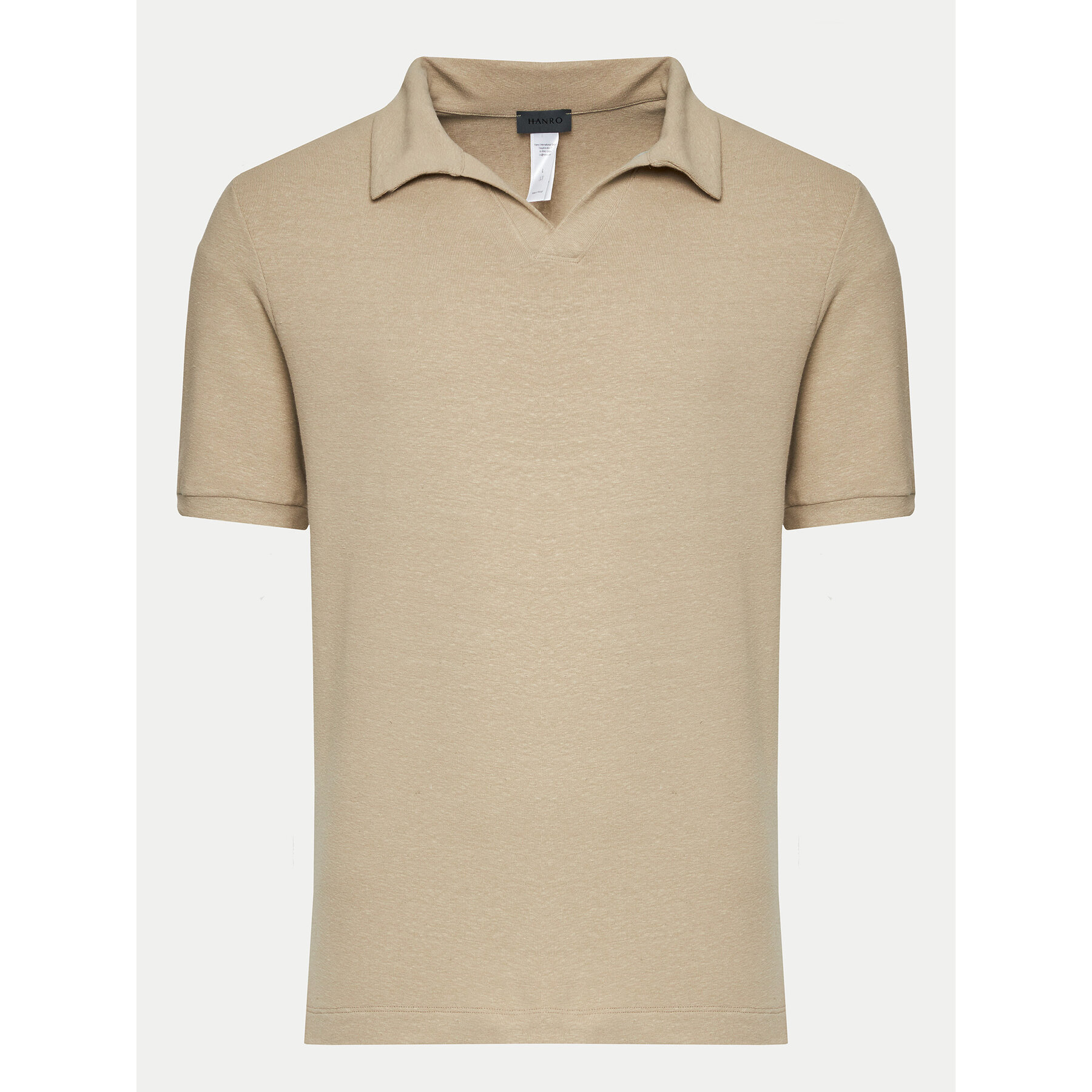 Hanro Hanro Polo Loungy Summer 75918 Μπεζ Slim Fit