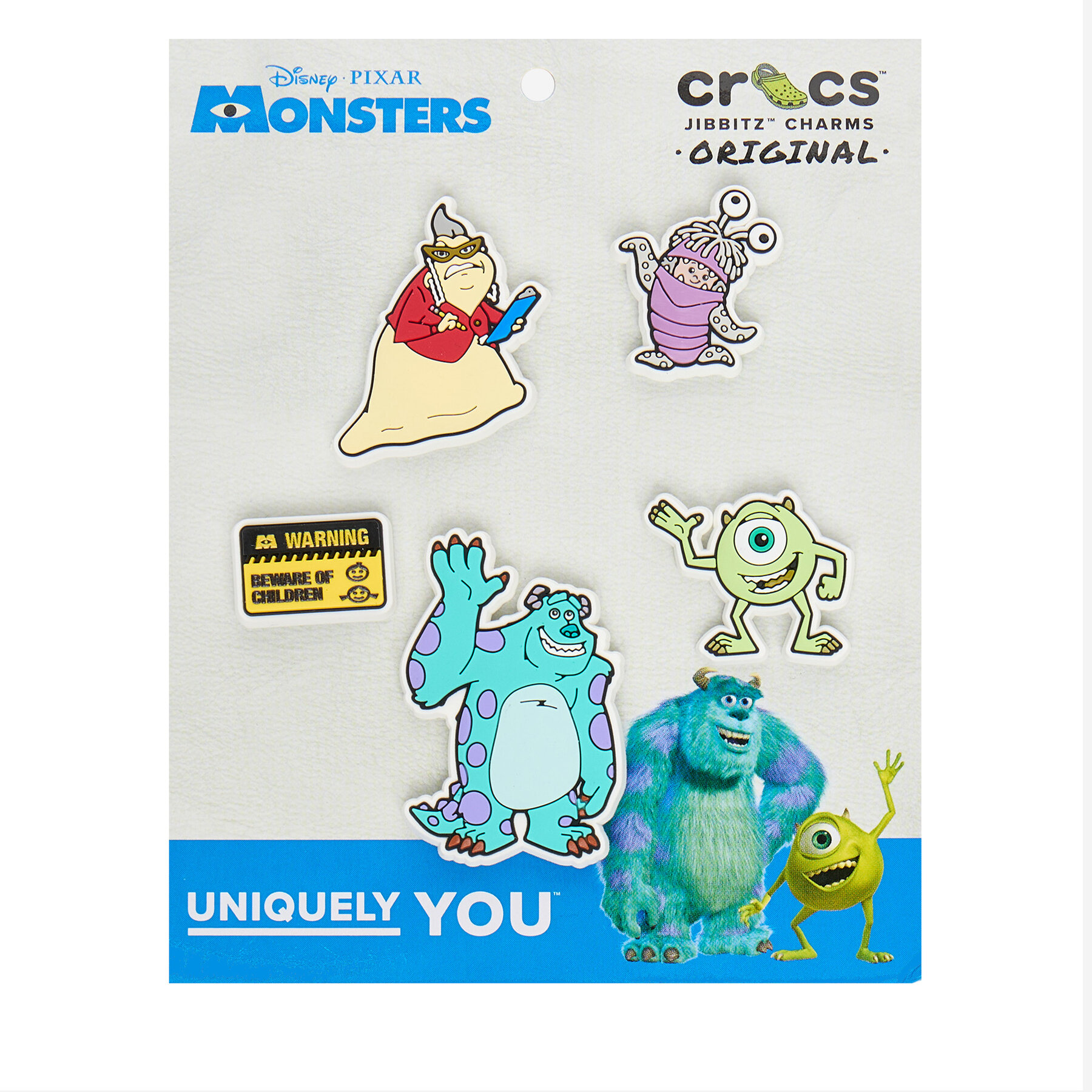 Cipő dekoráció Crocs Jibbitz™ Monsters Inc 5-Pack 10014921 Színes