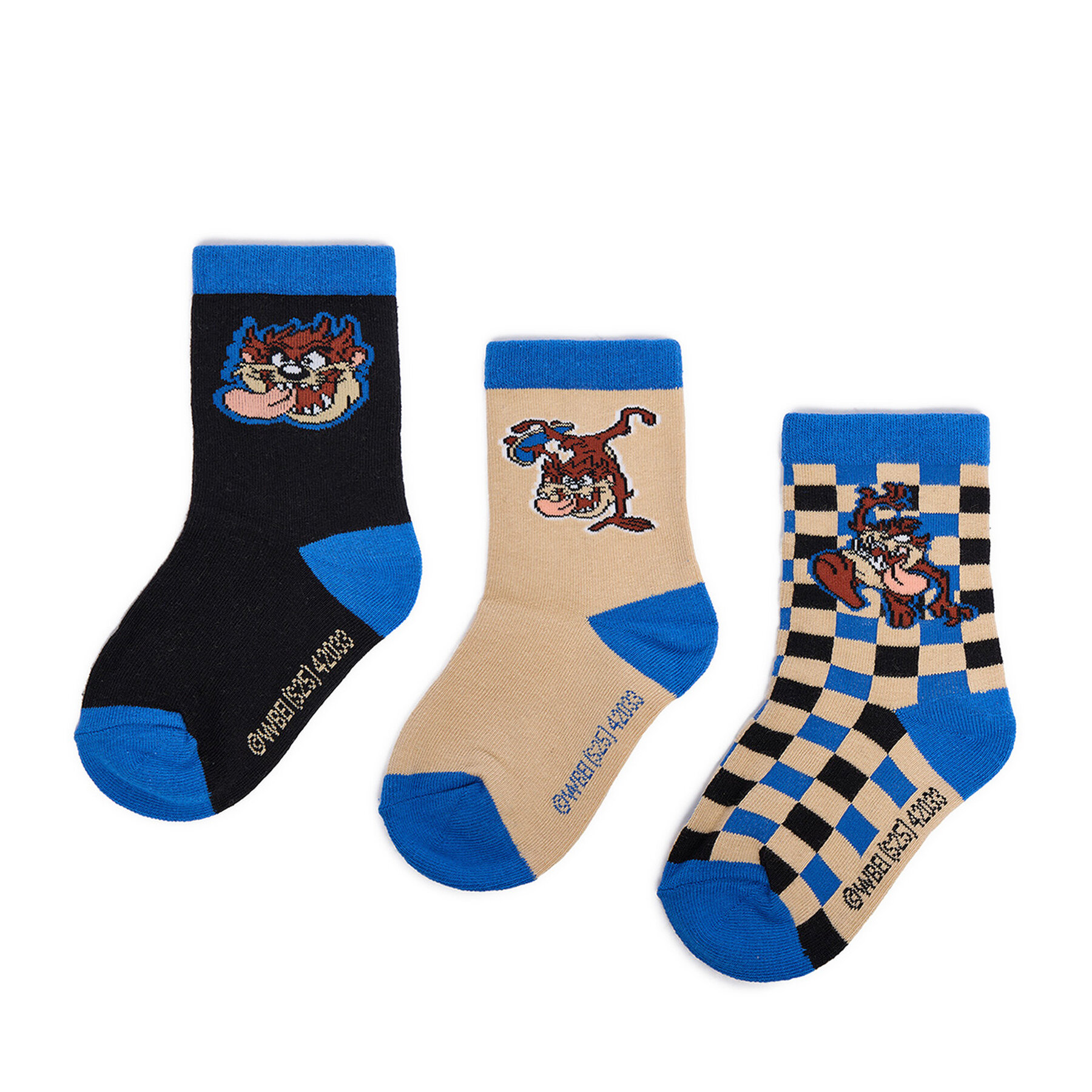 Dlhé ponožky Looney Tunes CEO-ACCCS-AW25-227WBLT(3-PACK) Béžová