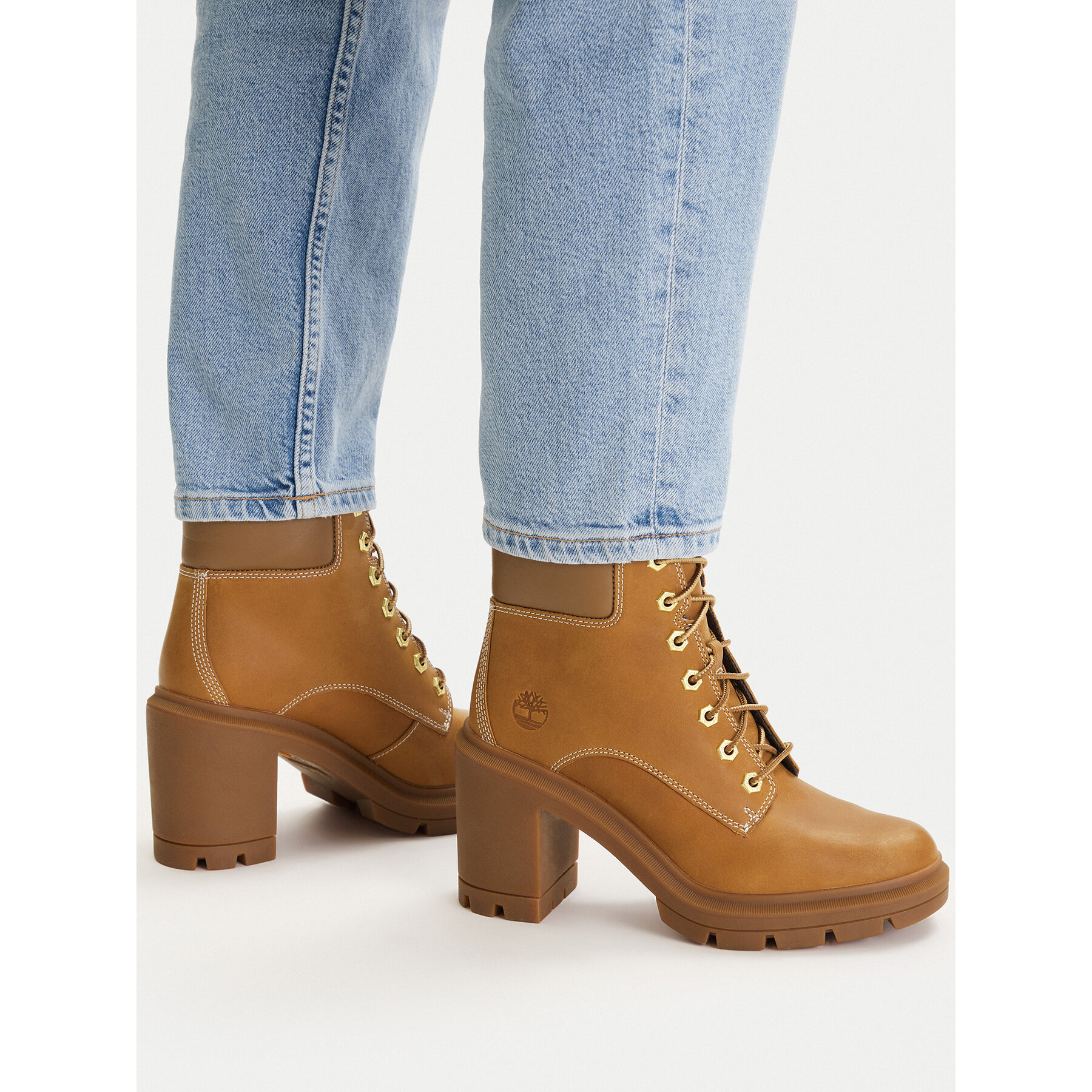 Botine Timberland Allington Heights Mid Lace Up TB0A2CKCEN11 Maro