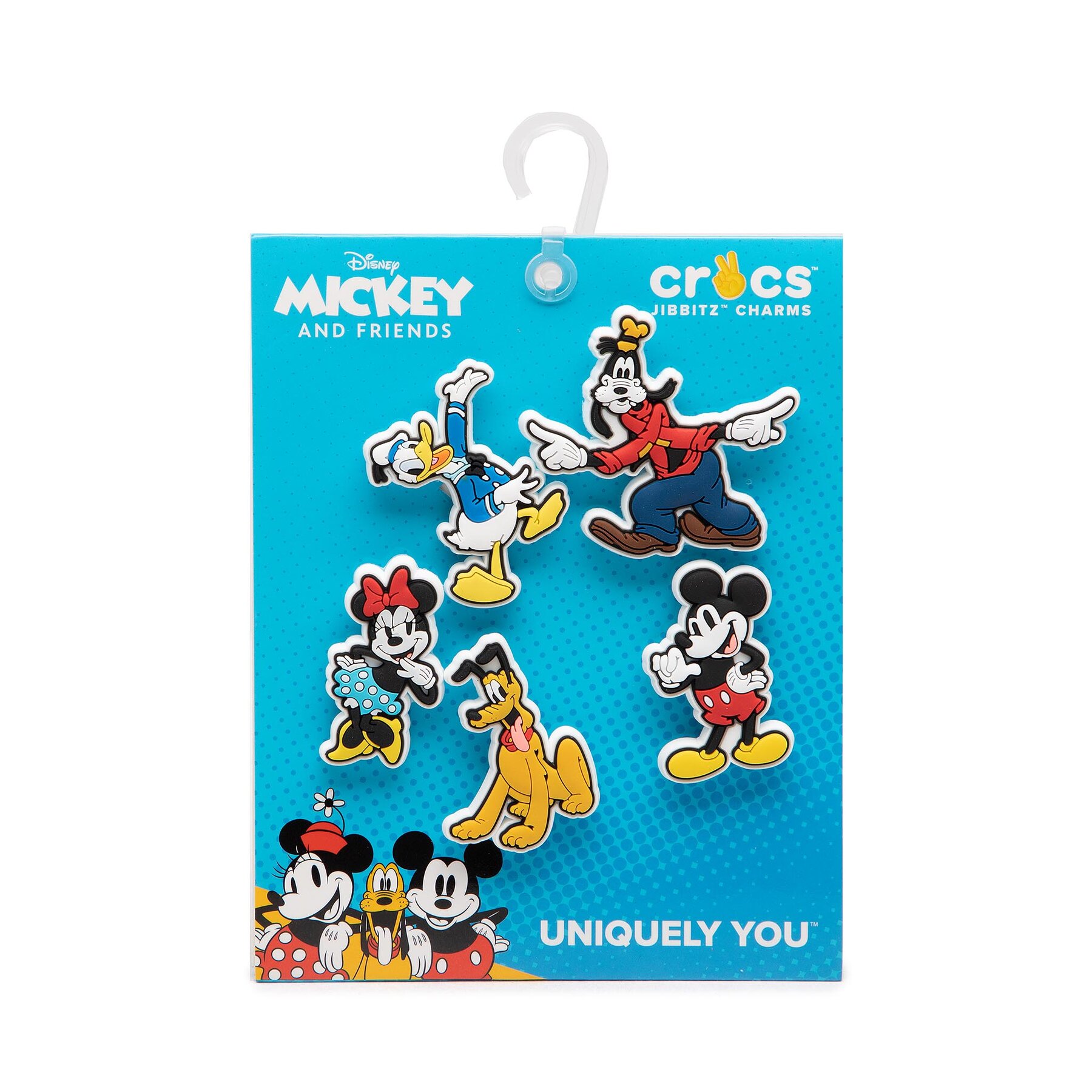 Декорация за обувки Crocs Jibbitz™ Disney Mickey & Friends 5 Pack 10010001 Цветен