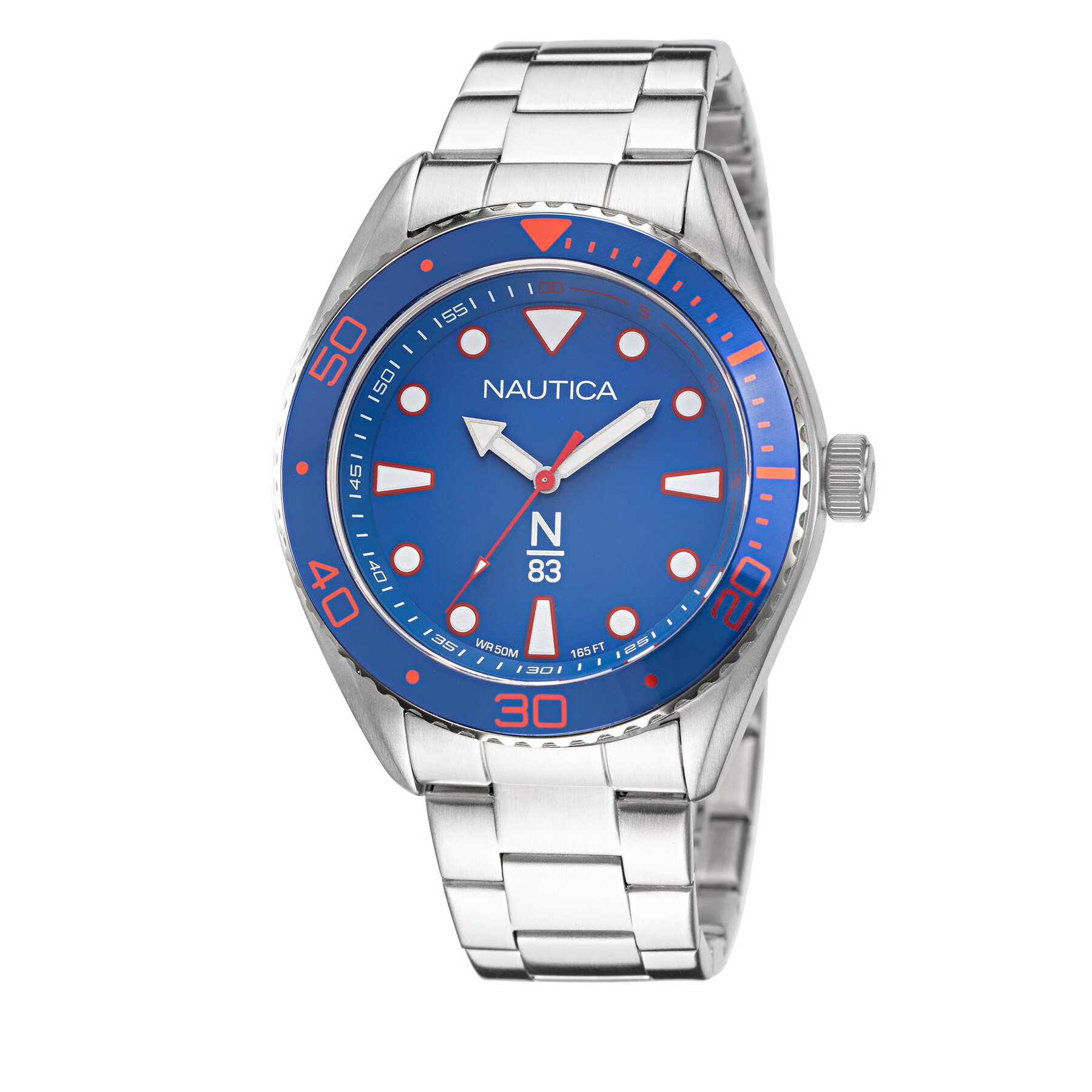 Nautica Ρολόι Nautica NAPFWS221 Ασημί