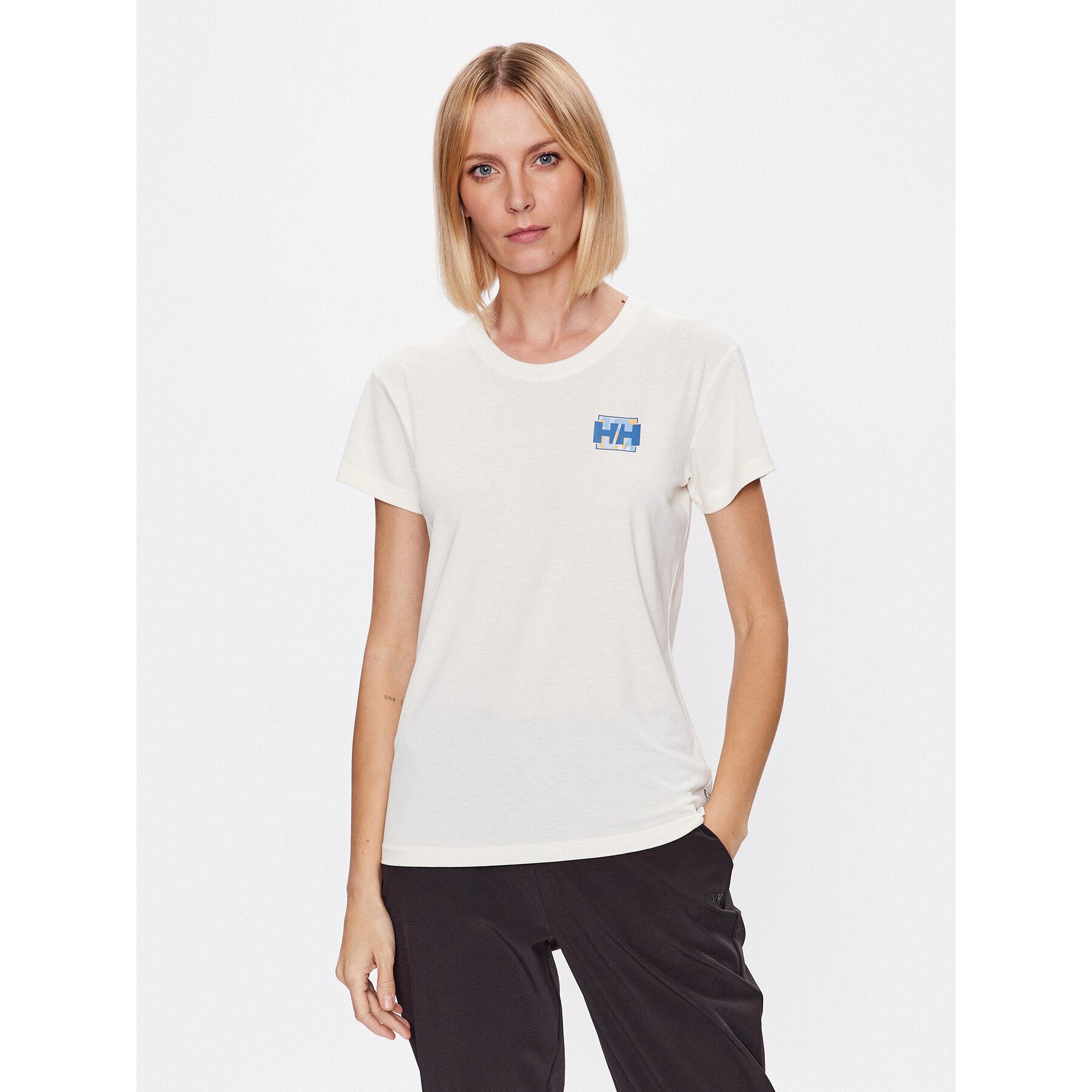 Helly Hansen T-Shirt 63083 Κίτρινο Regular Fit