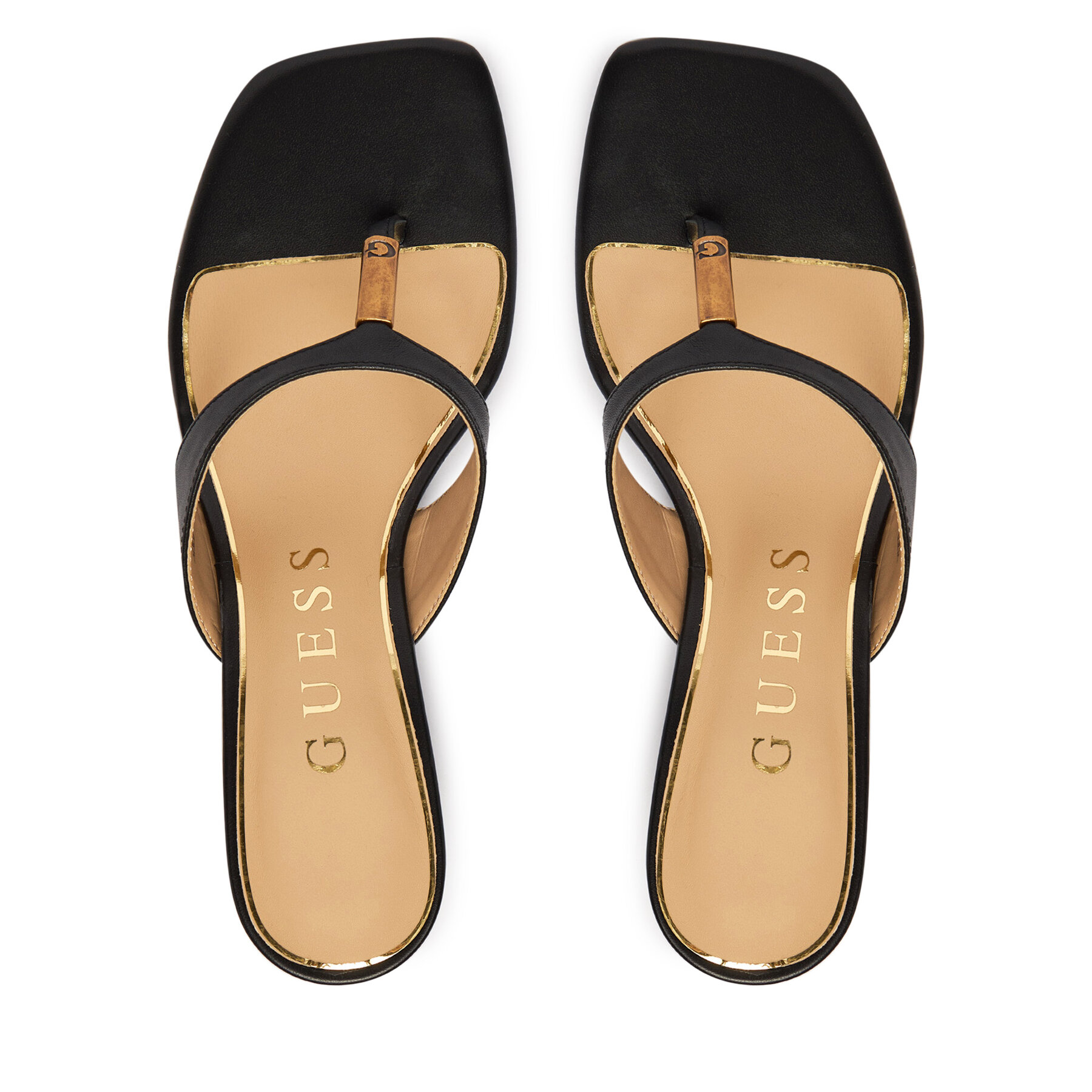 Σαγιονάρες Guess FLJYZA LEA03 Μαύρο