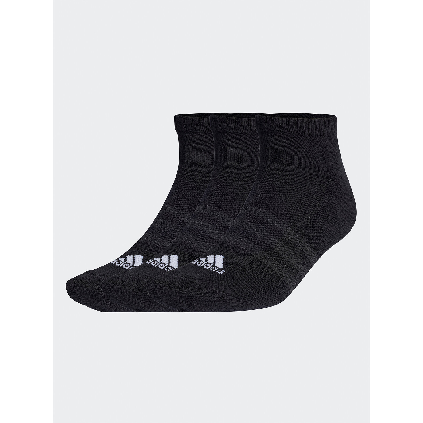 

Короткі шкарпетки unisex adidas Cushioned Low-Cut Socks 3 Pairs IC1332 black/white, Чорний