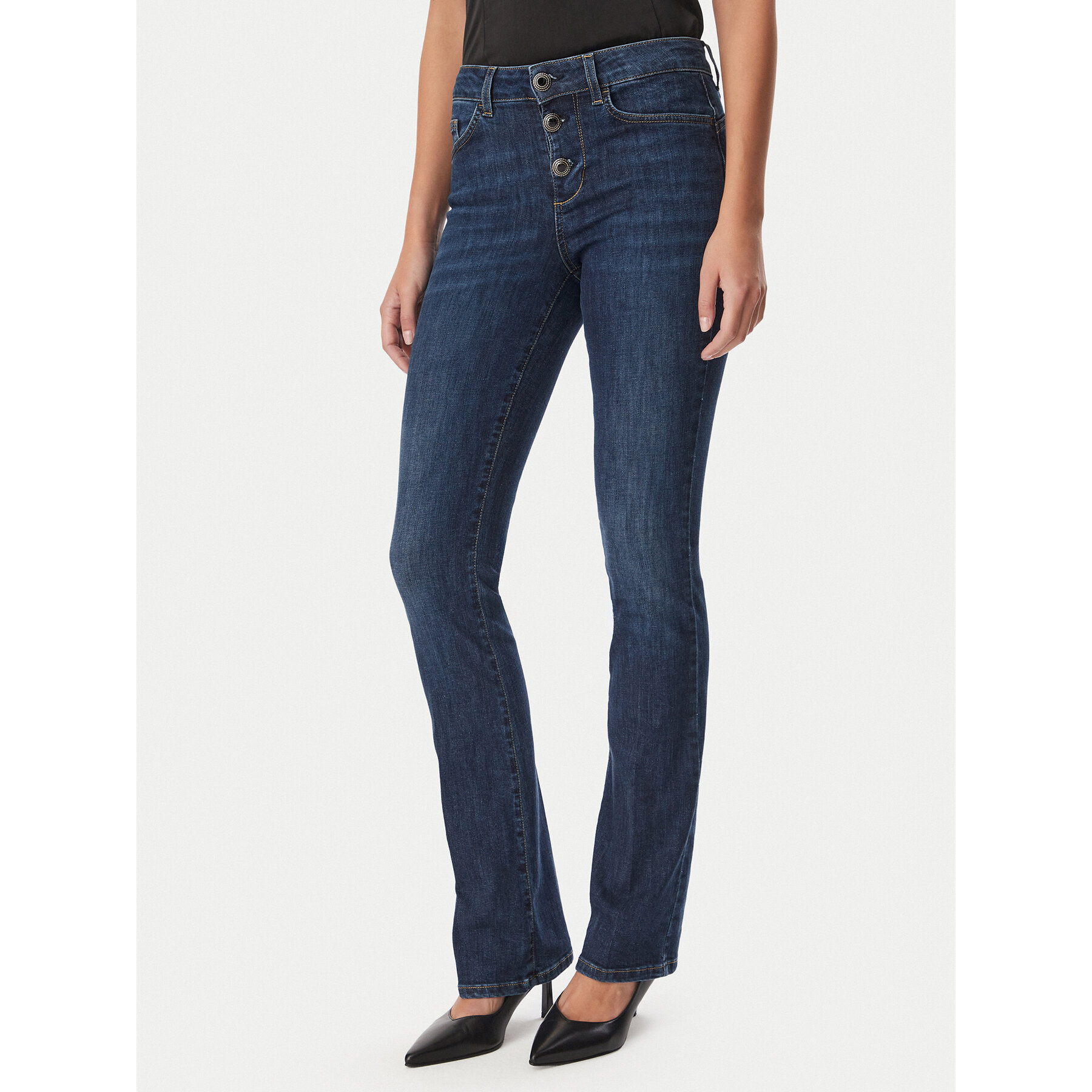 Liu Jo Jeans UF6025 D0328 Dunkelblau Straight Fit