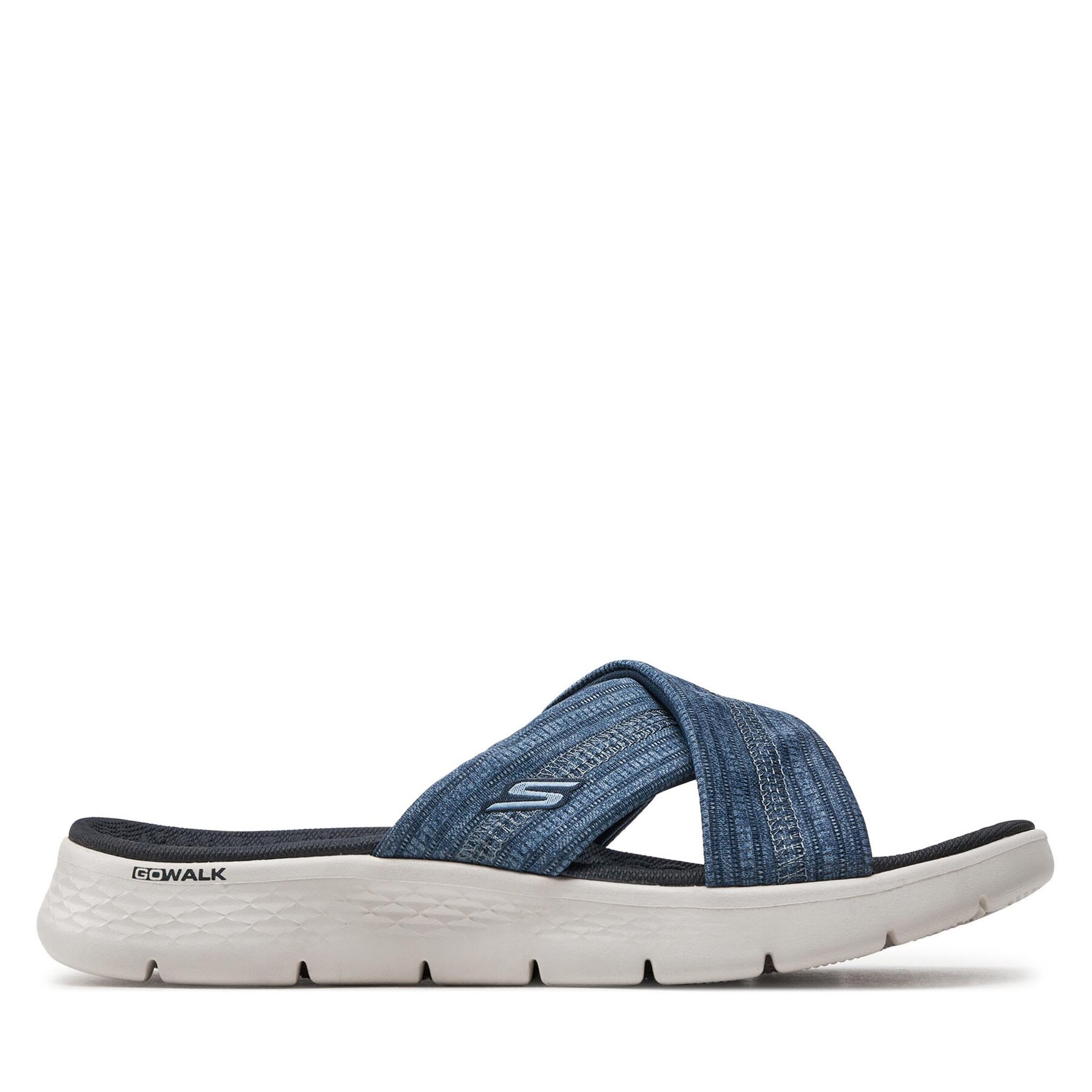 Papucs Skechers Go Walk Flex Sandal-Impressed 141420/NVY Sötétkék