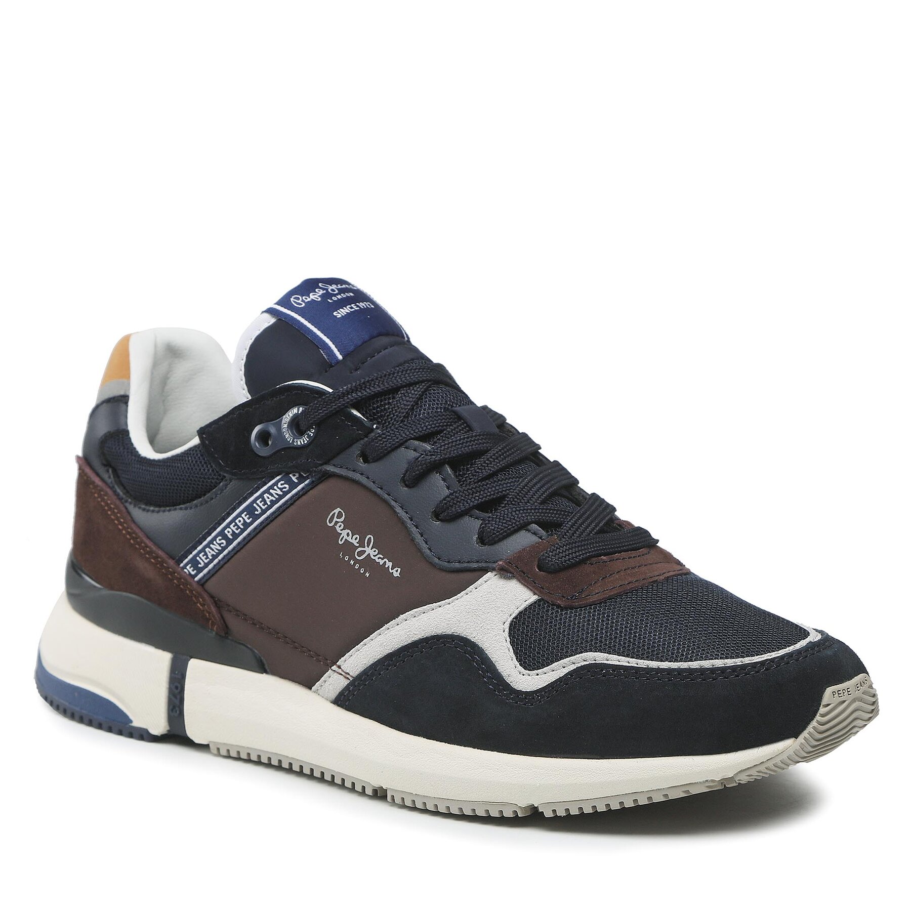 Sneakers Pepe Jeans London Pro Urban 22 PMS30863 Navy 595 595 imagine 2022 reducere