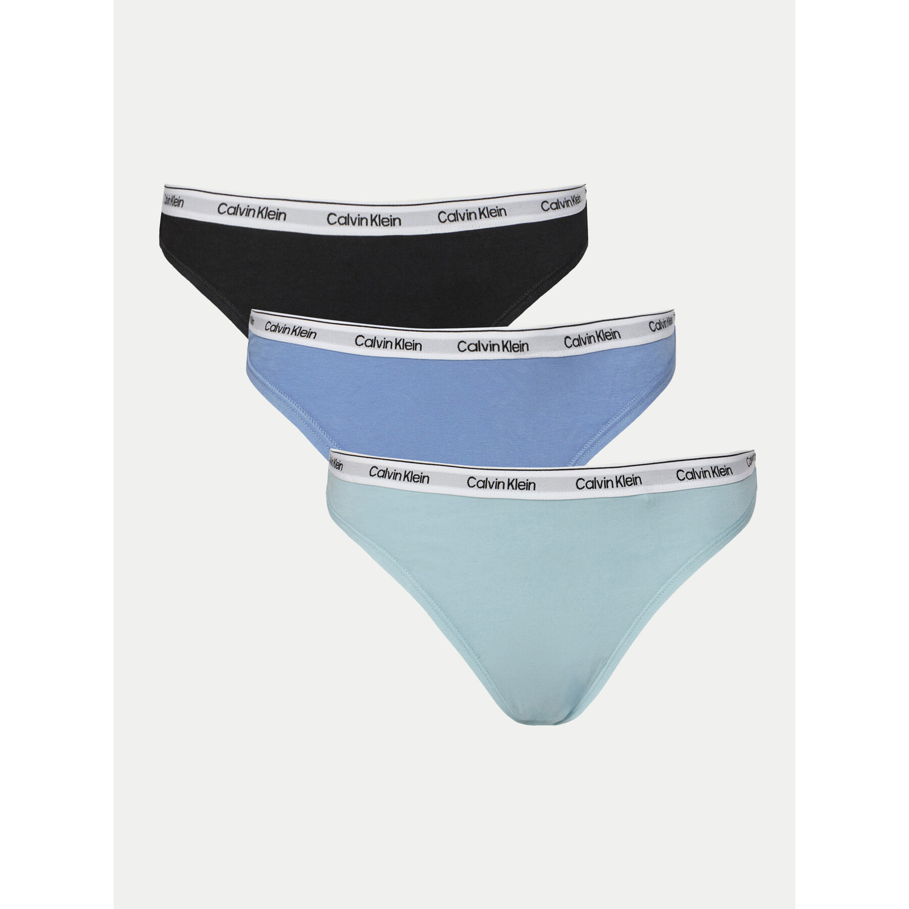 Calvin Klein Underwear Calvin Klein Underwear Σετ 3 τεμάχια στρίνγκ 000QD5209E Έγχρωμο