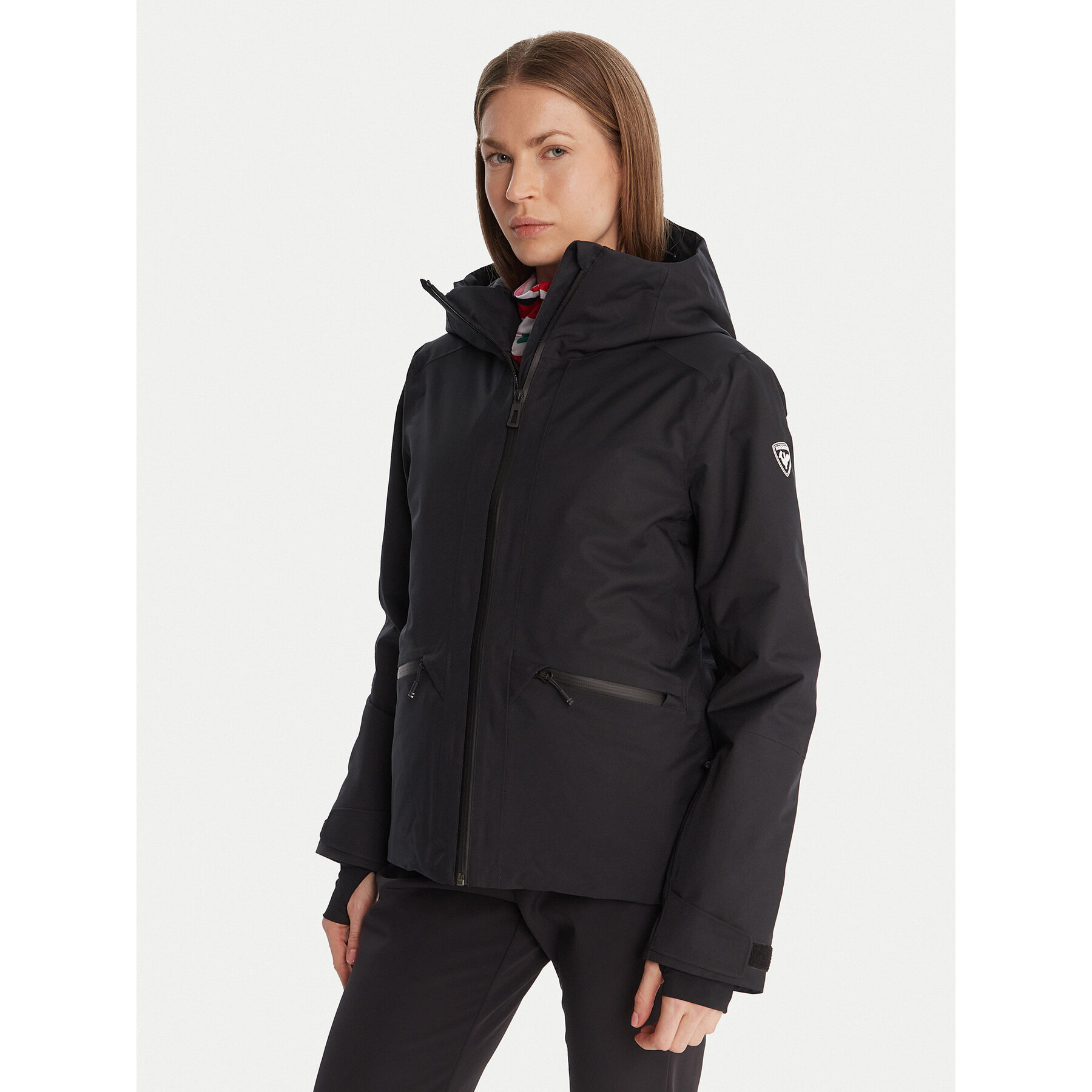 Rossignol Skijacke Rochrun RLOWJ04 Schwarz Regular Fit