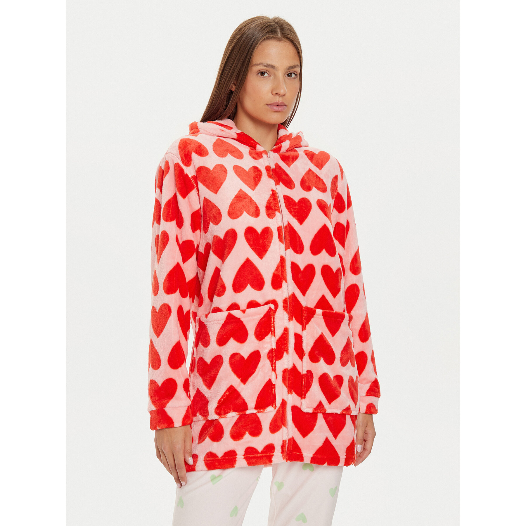 United Colors Of Benetton United Colors Of Benetton Ρόμπα 6FK81800N Κόκκινο