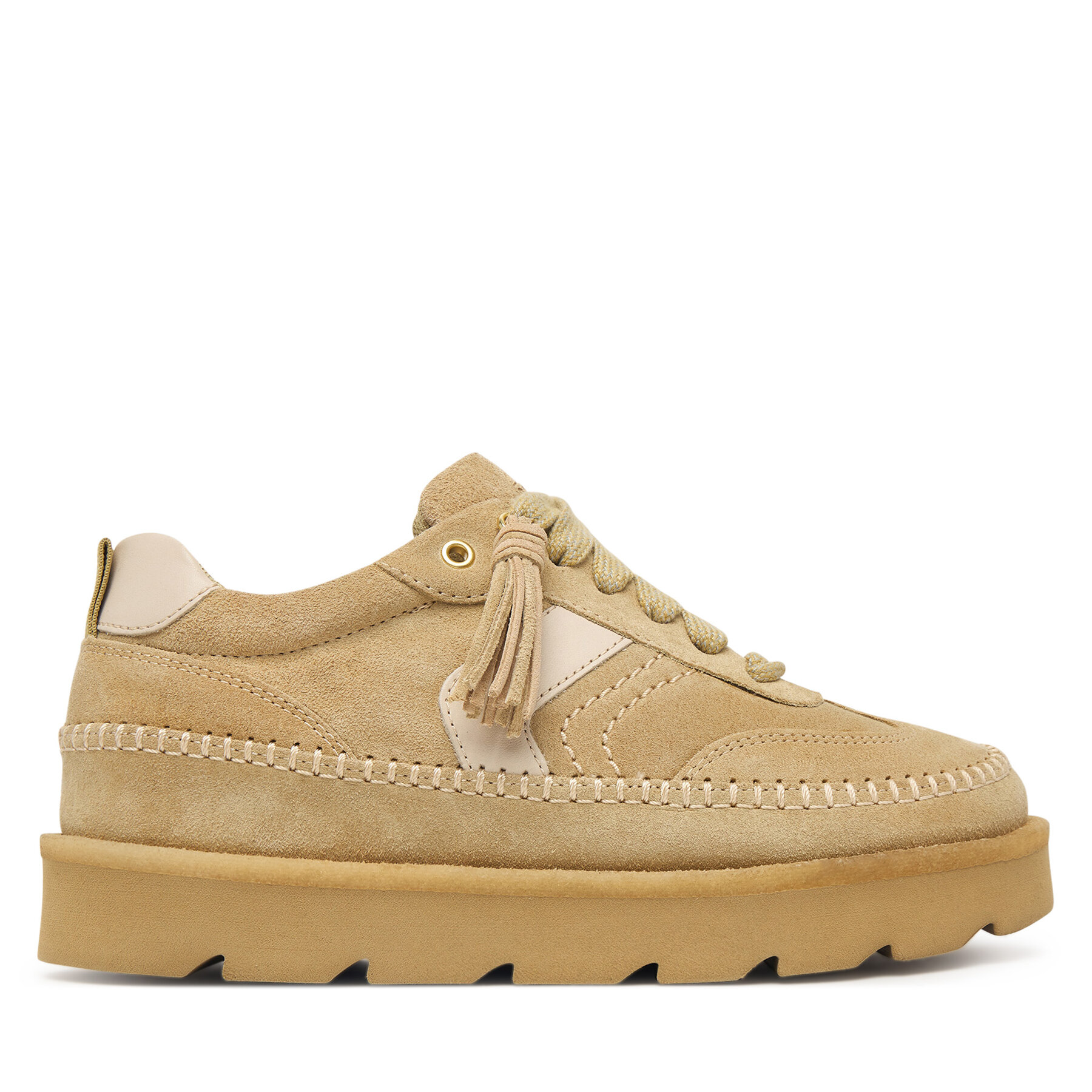 Sneakers Clarks Meare Eve 26328097 Maro deschis