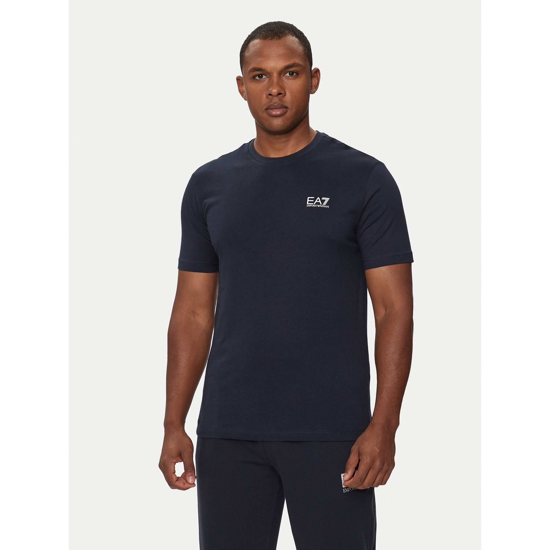 EA7 Emporio Armani T-Shirt 8NPT25 PJVPZ 0562 Dunkelblau Regular Fit