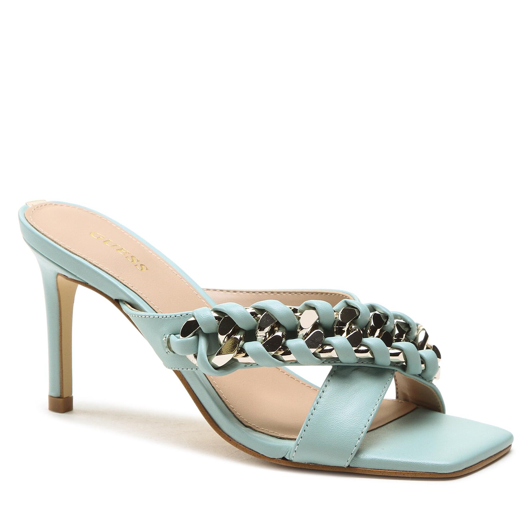 Guess Valaly FL6VLY LEA03 AQUA – Чехли