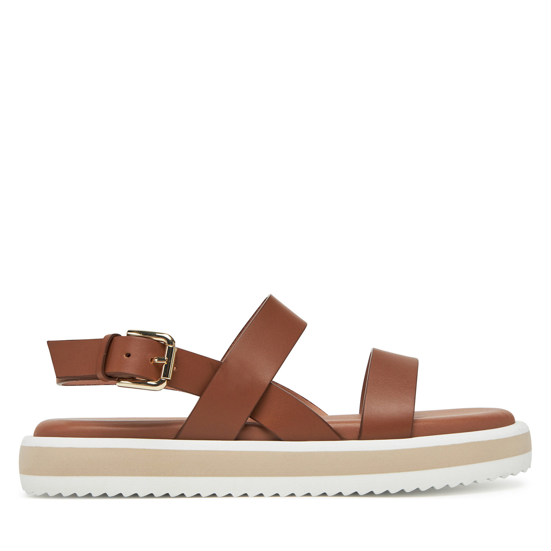 Sandály Pollini SA16483G0MTC0230 Hnědá