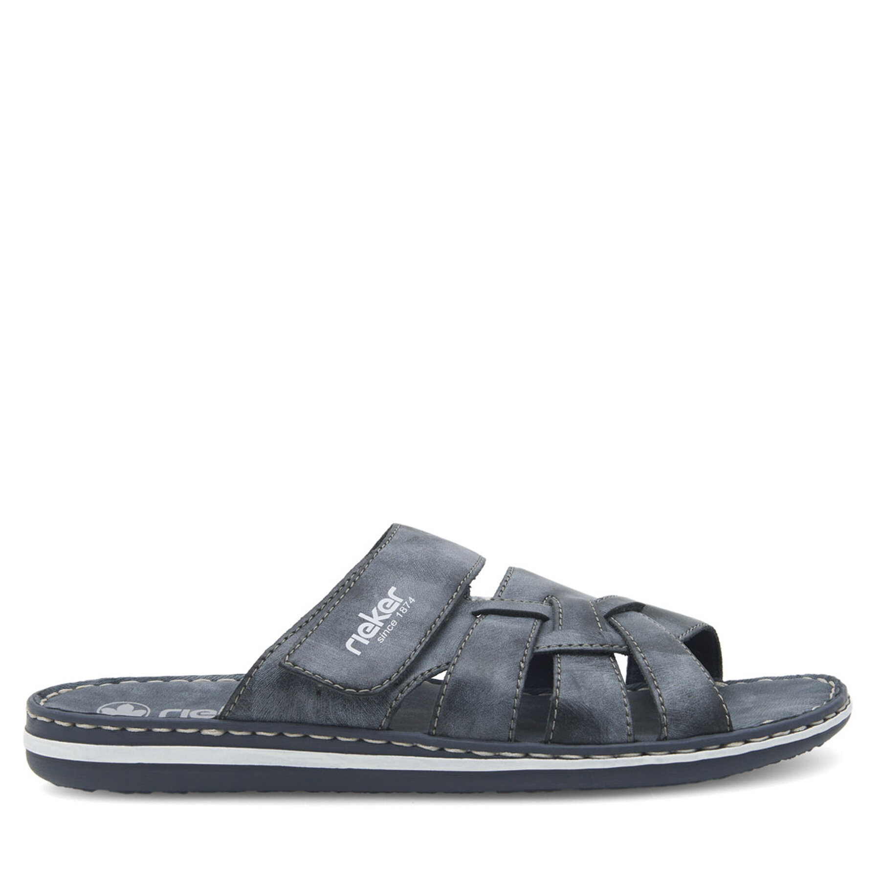 Mules / sandales de bain Rieker 21073-14 Bleu marine