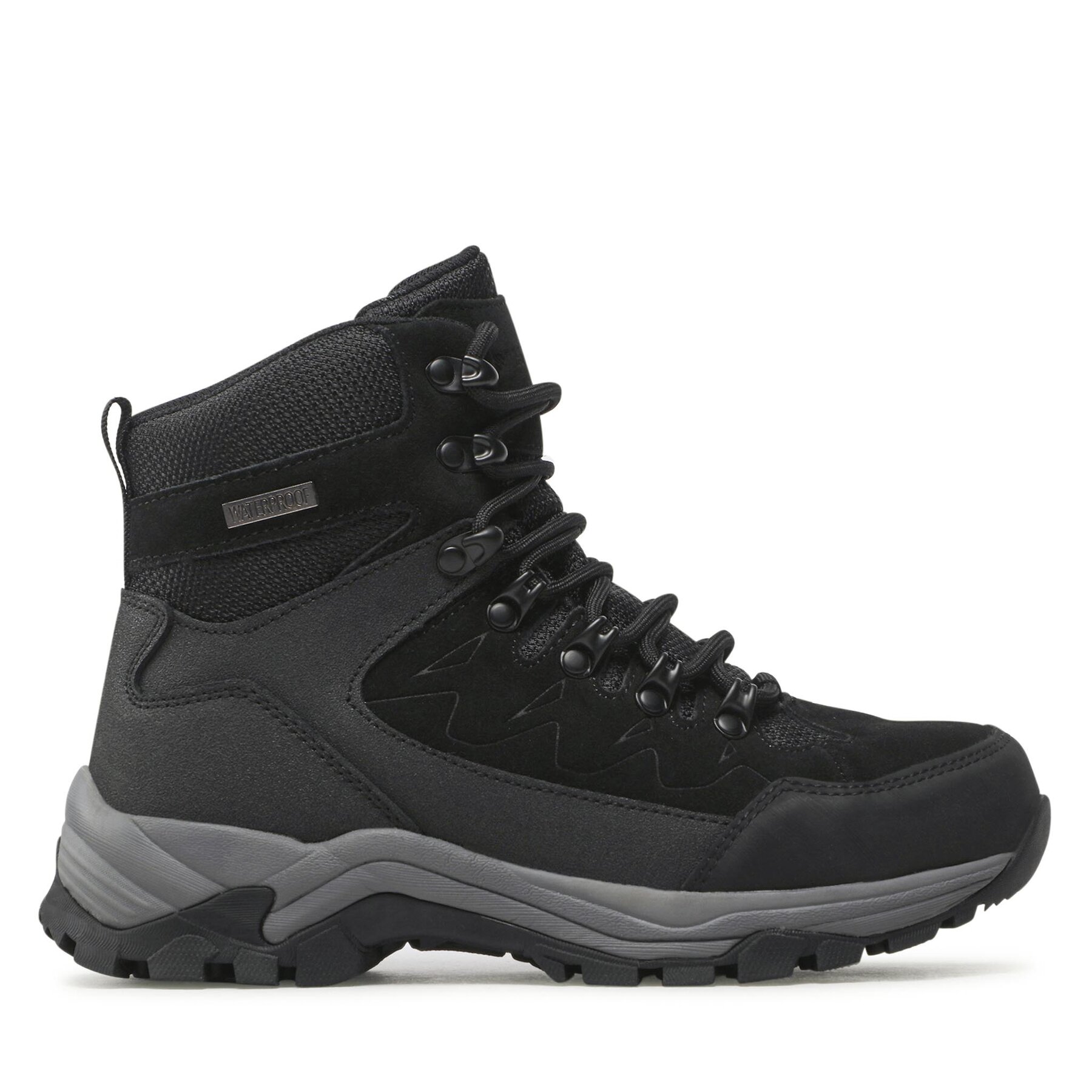 Unisex Trekingová obuv Whistler, Rozmer: 43, Čierna, Detion Outdoor Leather Boot Wp W204389
