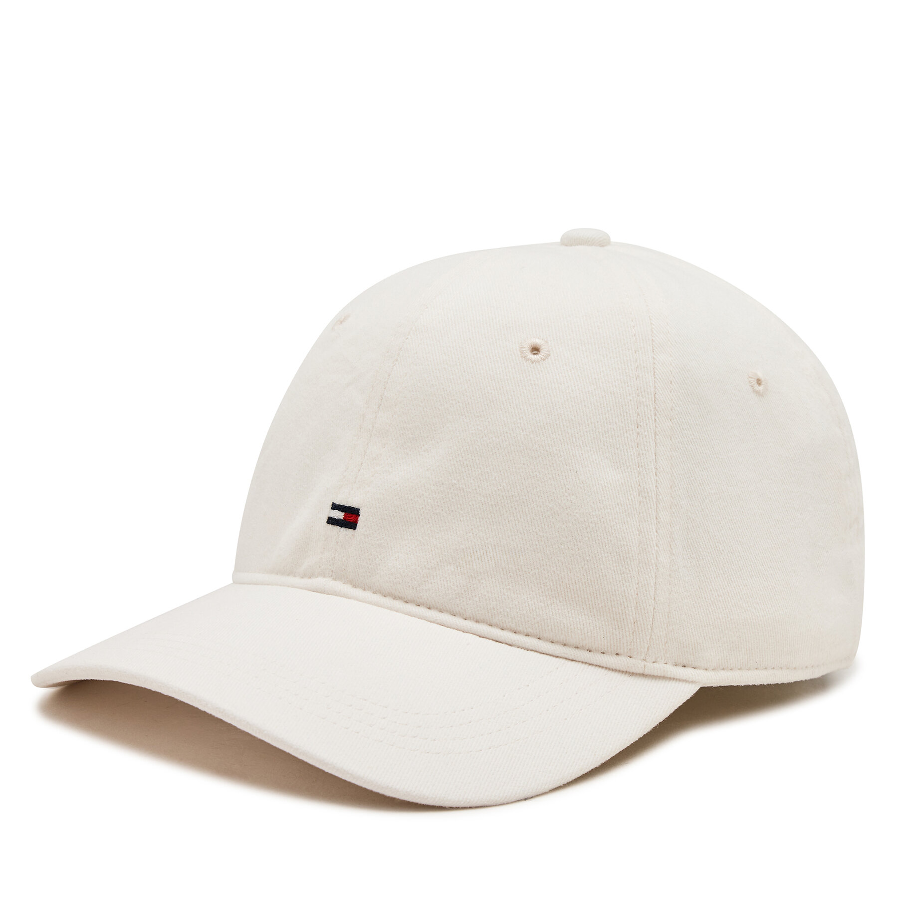 Шапка с козирка Tommy Hilfiger Flag '85 Soft 6 Panel Cap AM0AM12531 Бял